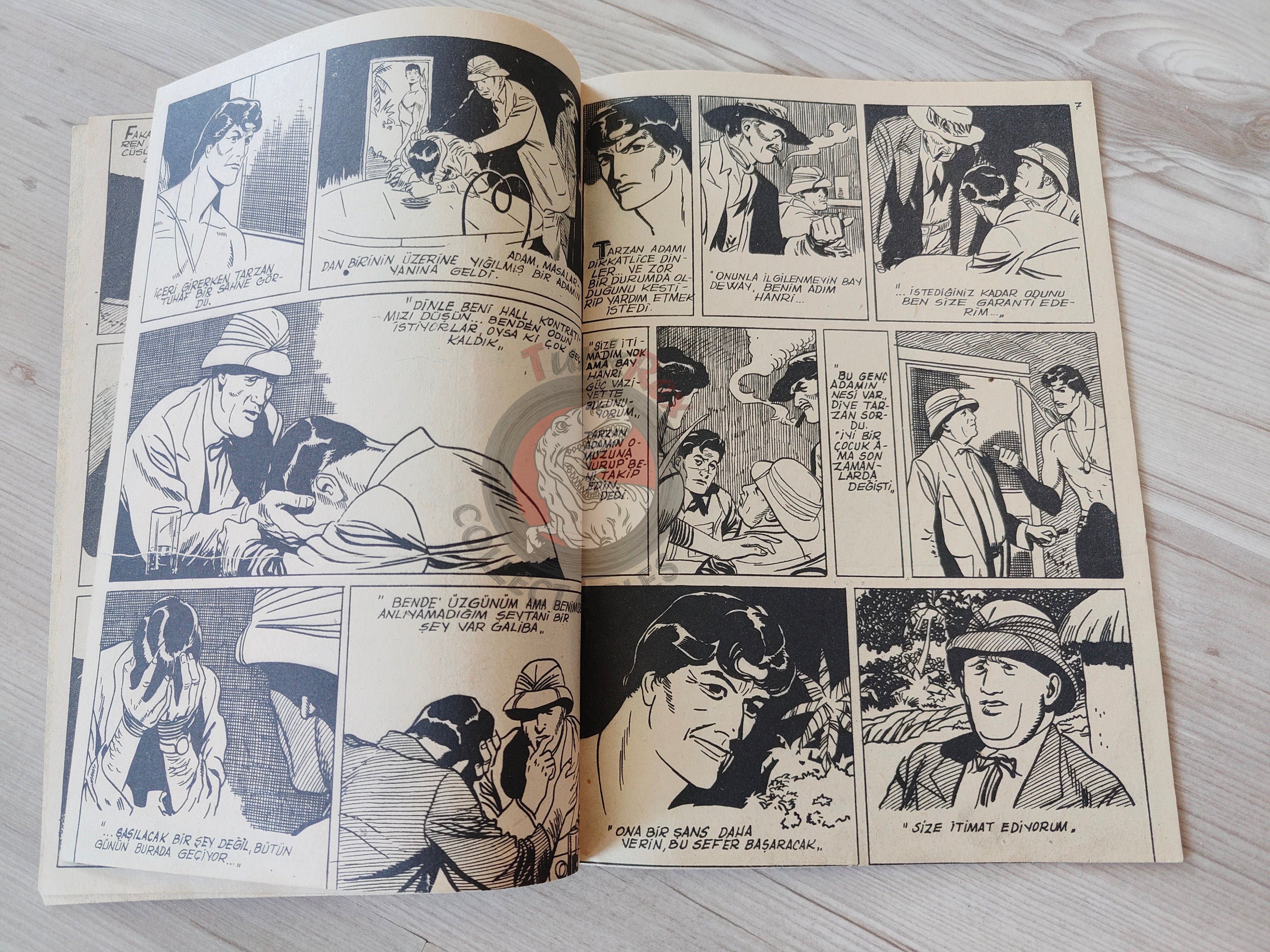 Tarzan Vakvak Özel #4 1957 Turkish Comic Turkey