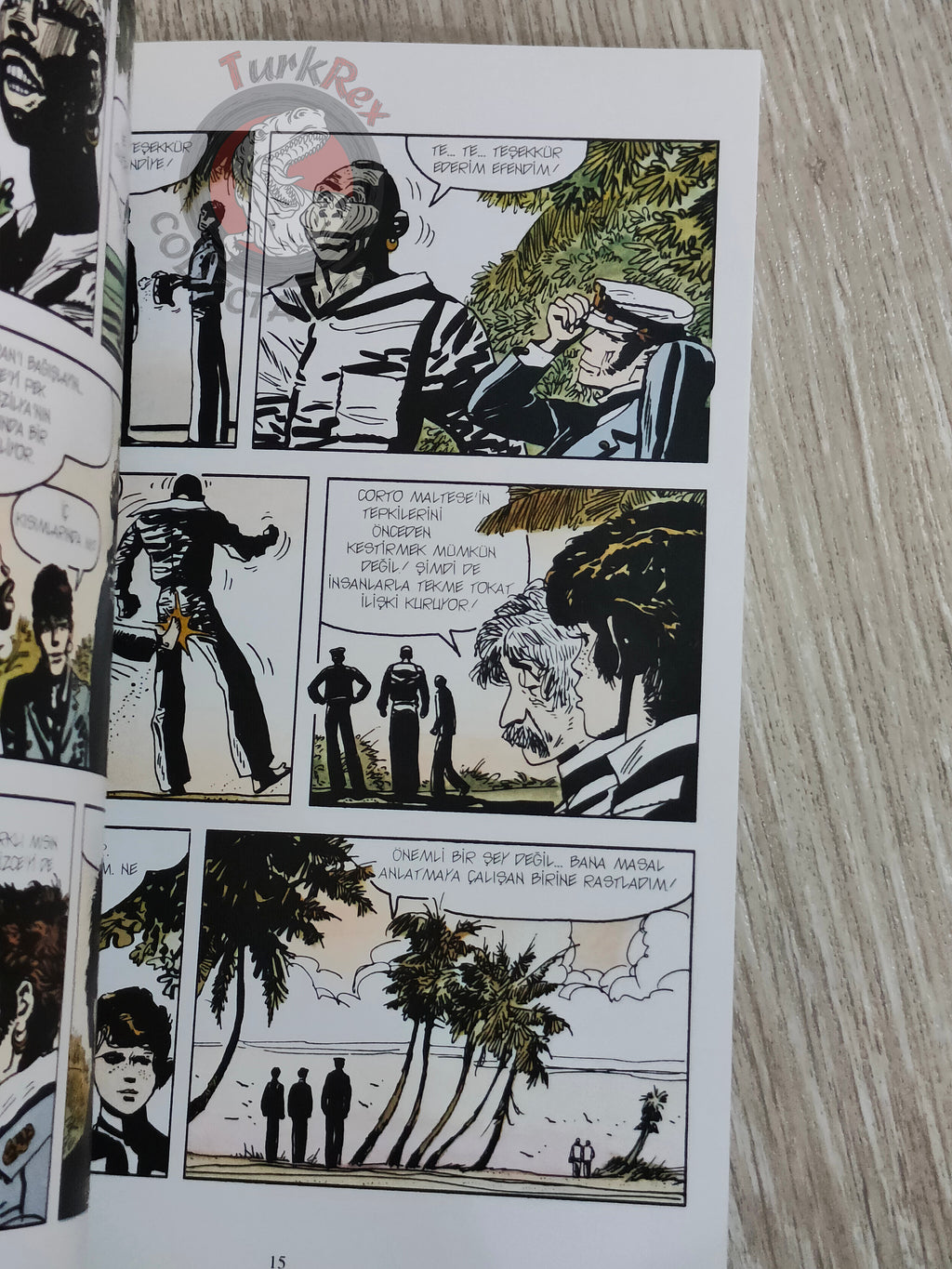 Corto Maltese – L’Aigle du Brésil Turkish Comic Turkey