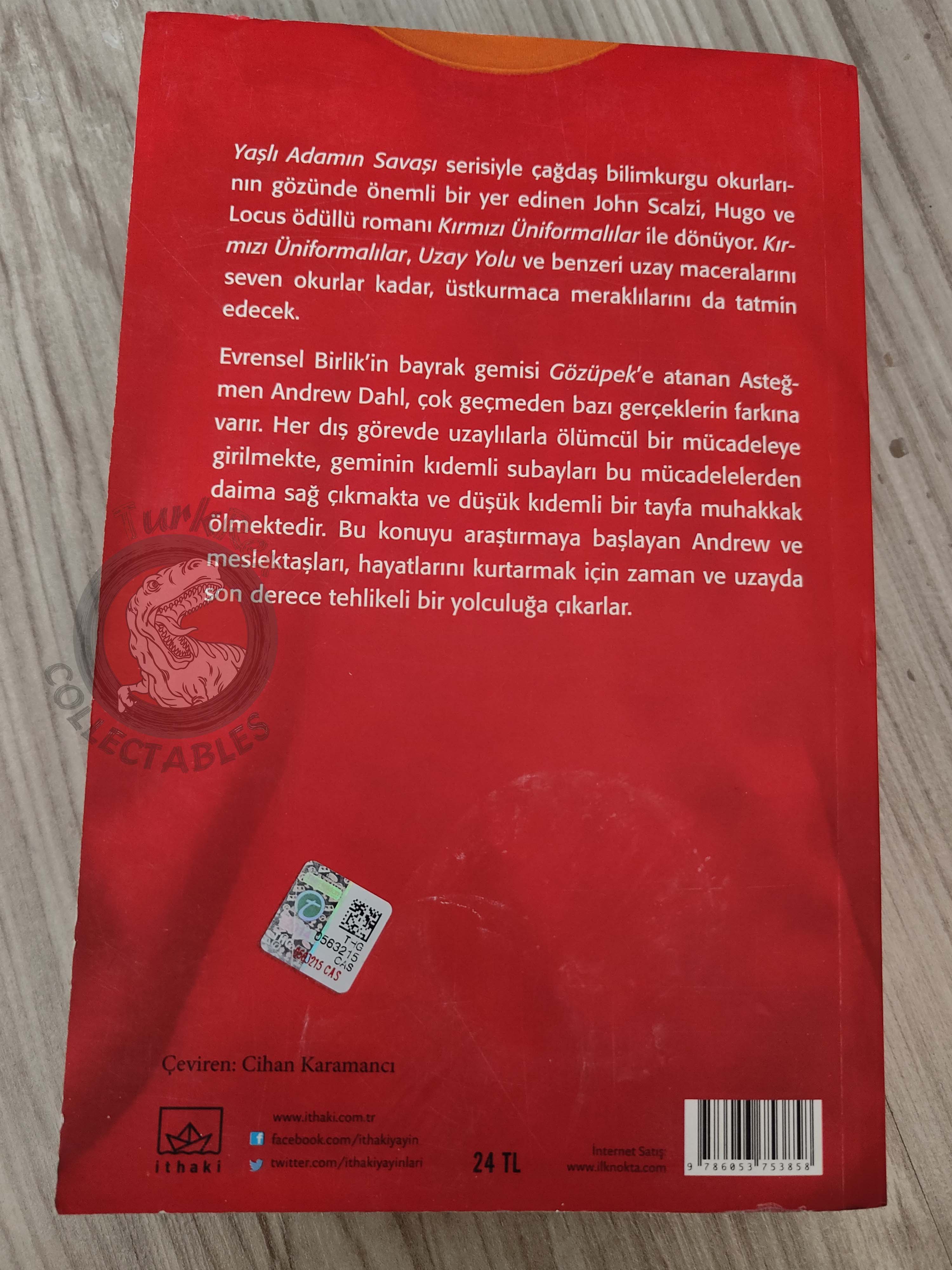 John Scalzi – Redshirts 1st Turkish Book Turkey