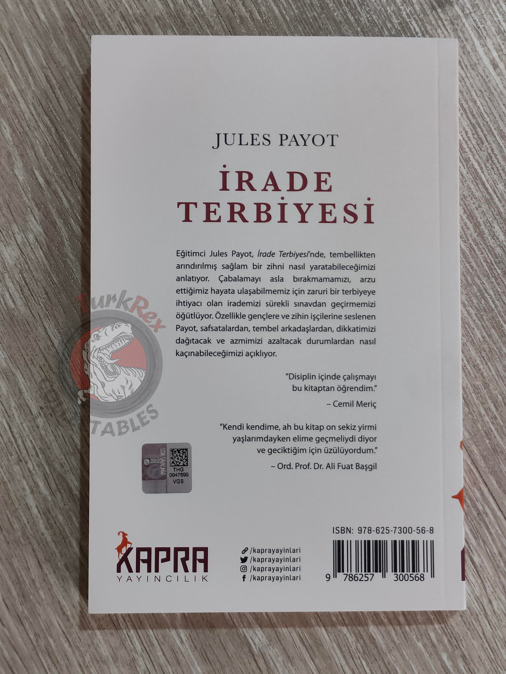 Jules Payot – The Education of the Will 2021 Turkish Book Turkey