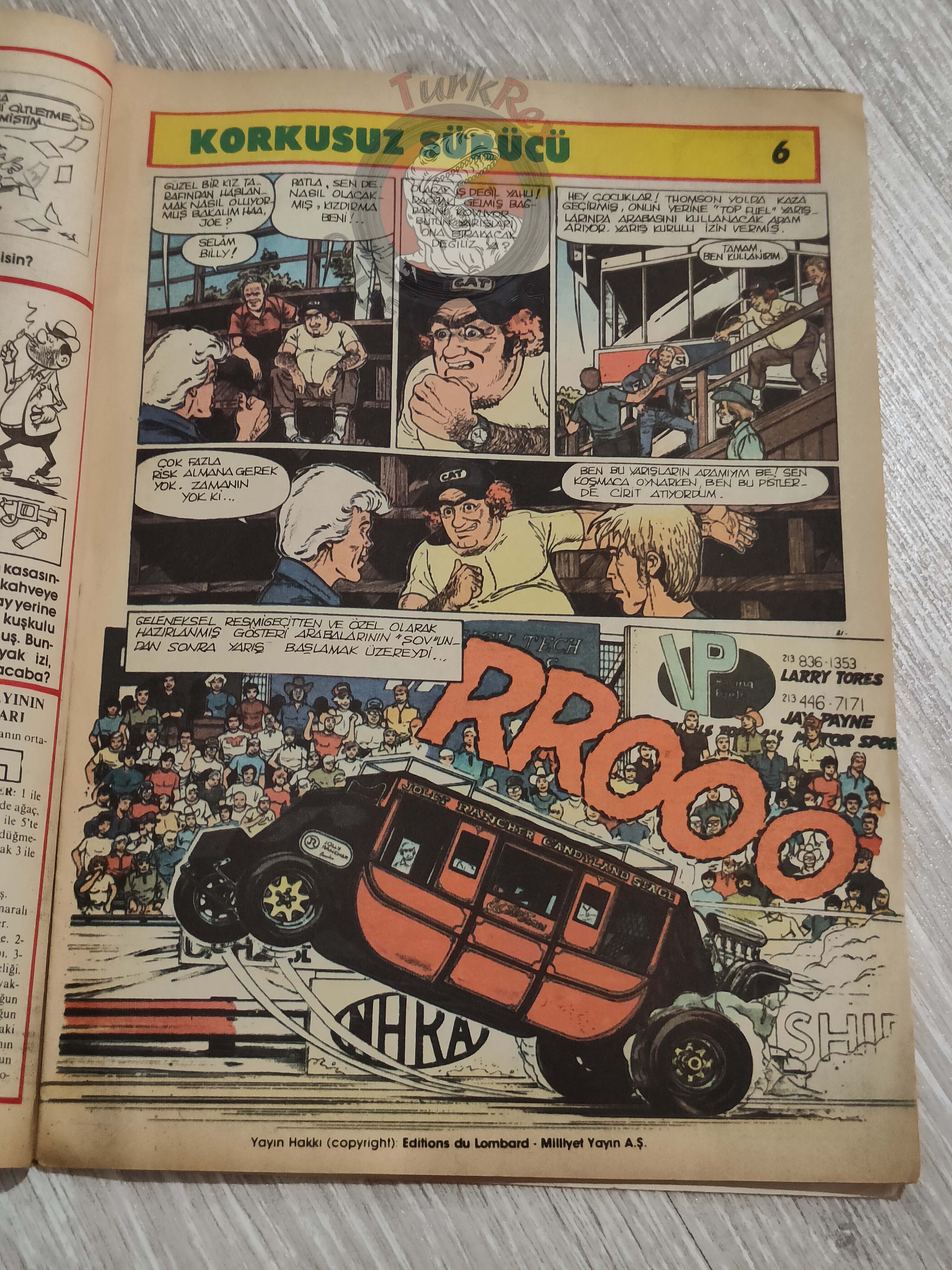 Milliyet Çocuk #11 1986 Turkish Comic Turkey Lucky Luke Eric Castel Robin Dubois Alain Chevallier
