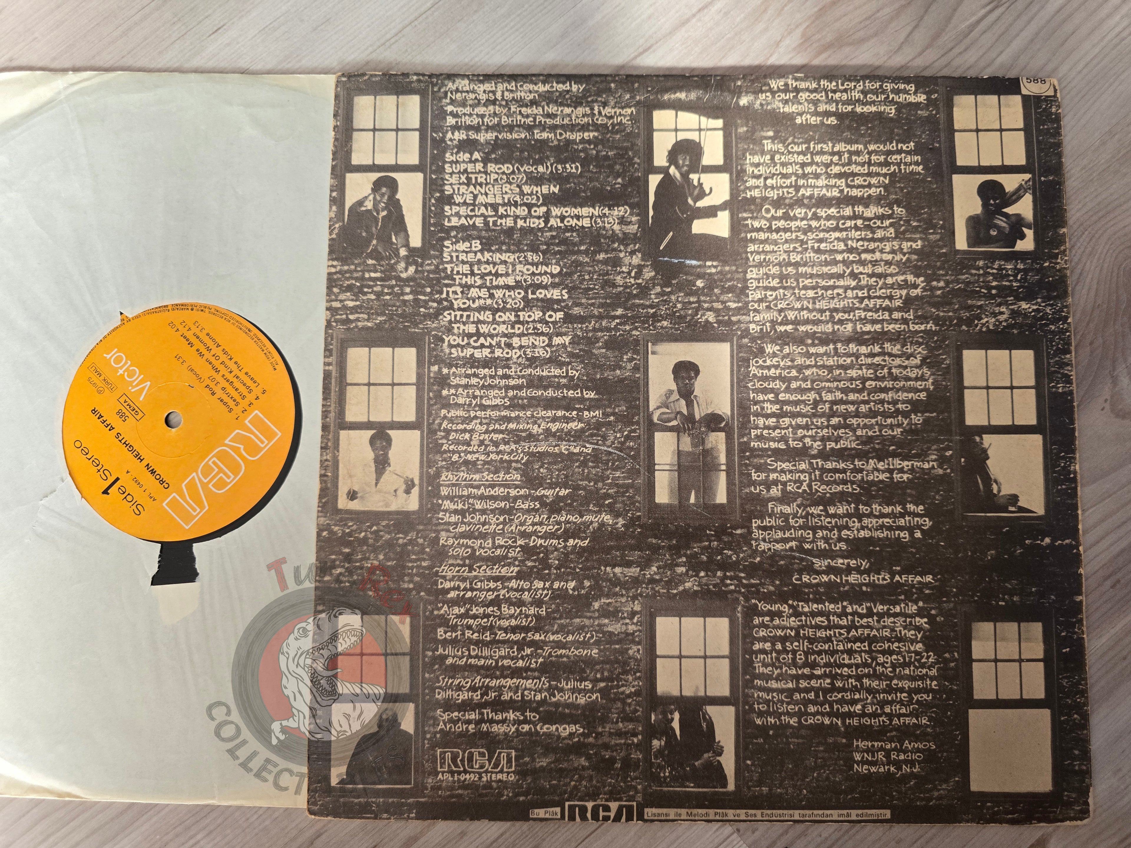 Crown Heights Affair – Crown Heights Affair Turkish Pressing Vinyl Turkey Edition
