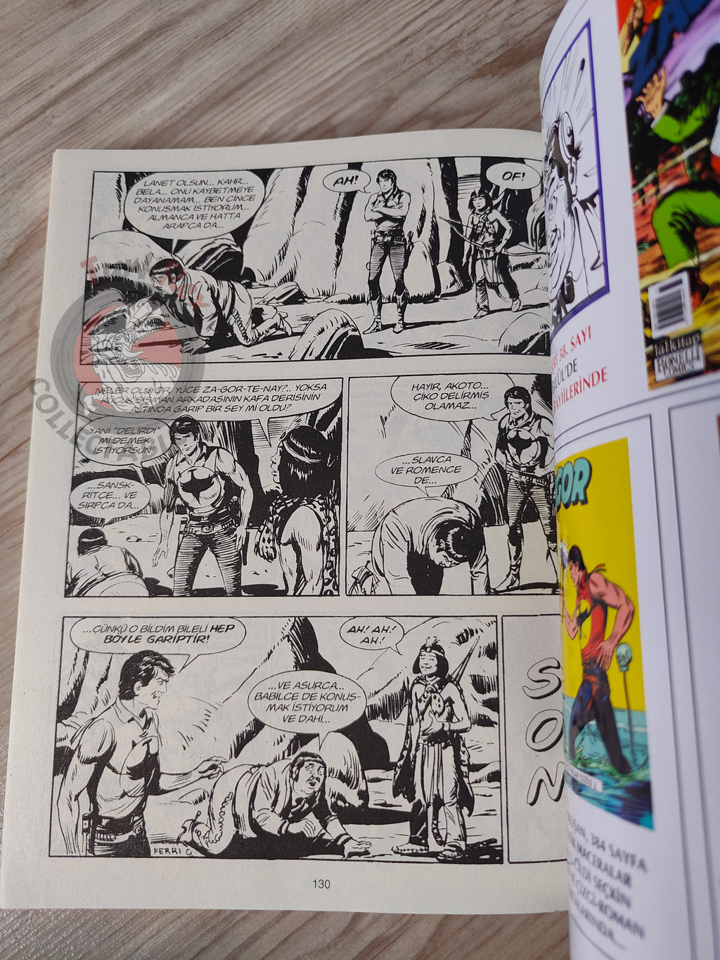 Zagor Cico #37 2005 Fantacico Turkish Comic Turkey #5