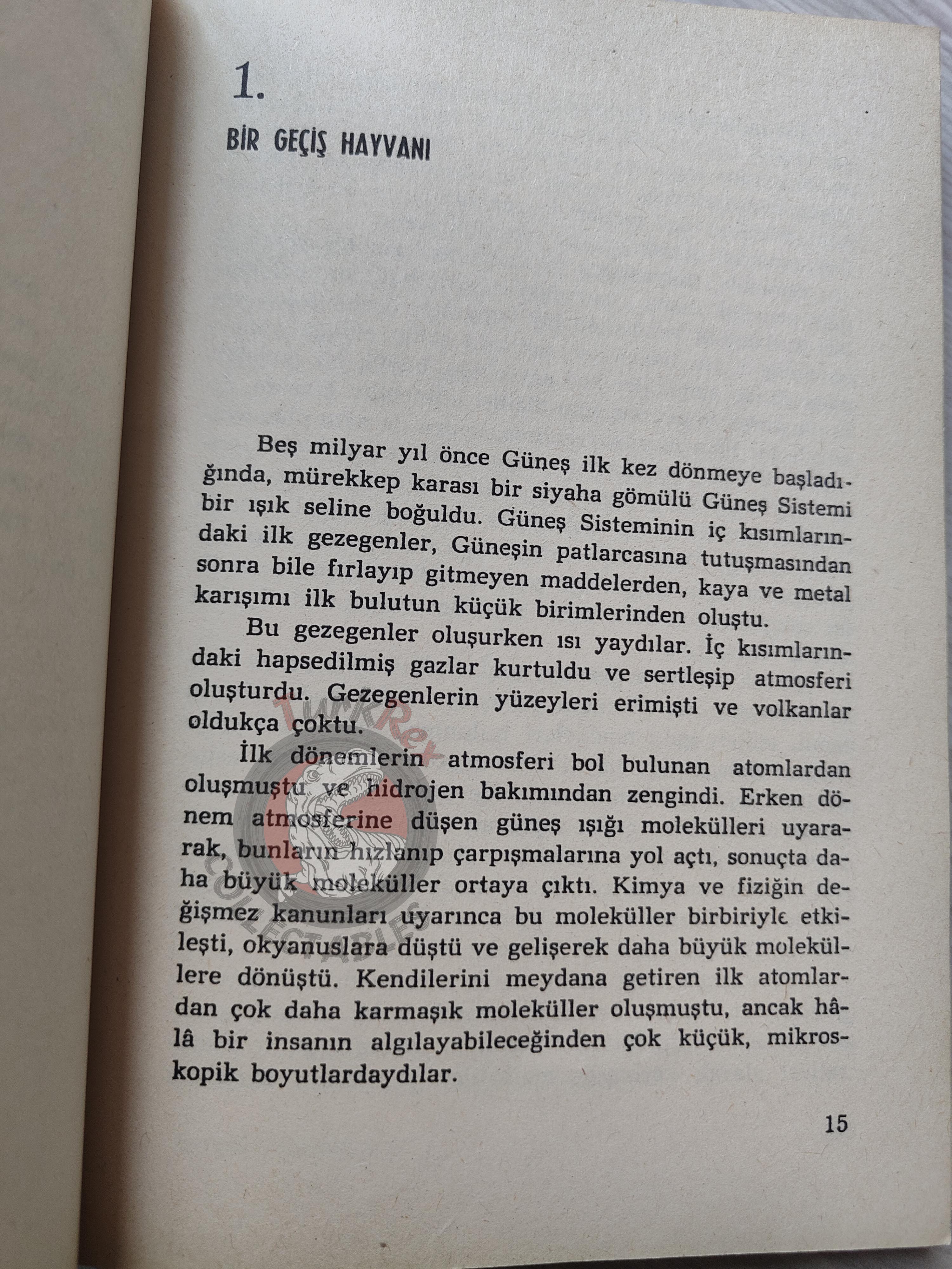 Carl Sagan – The Cosmic Connection 1986 1st Turkish Book Turkey