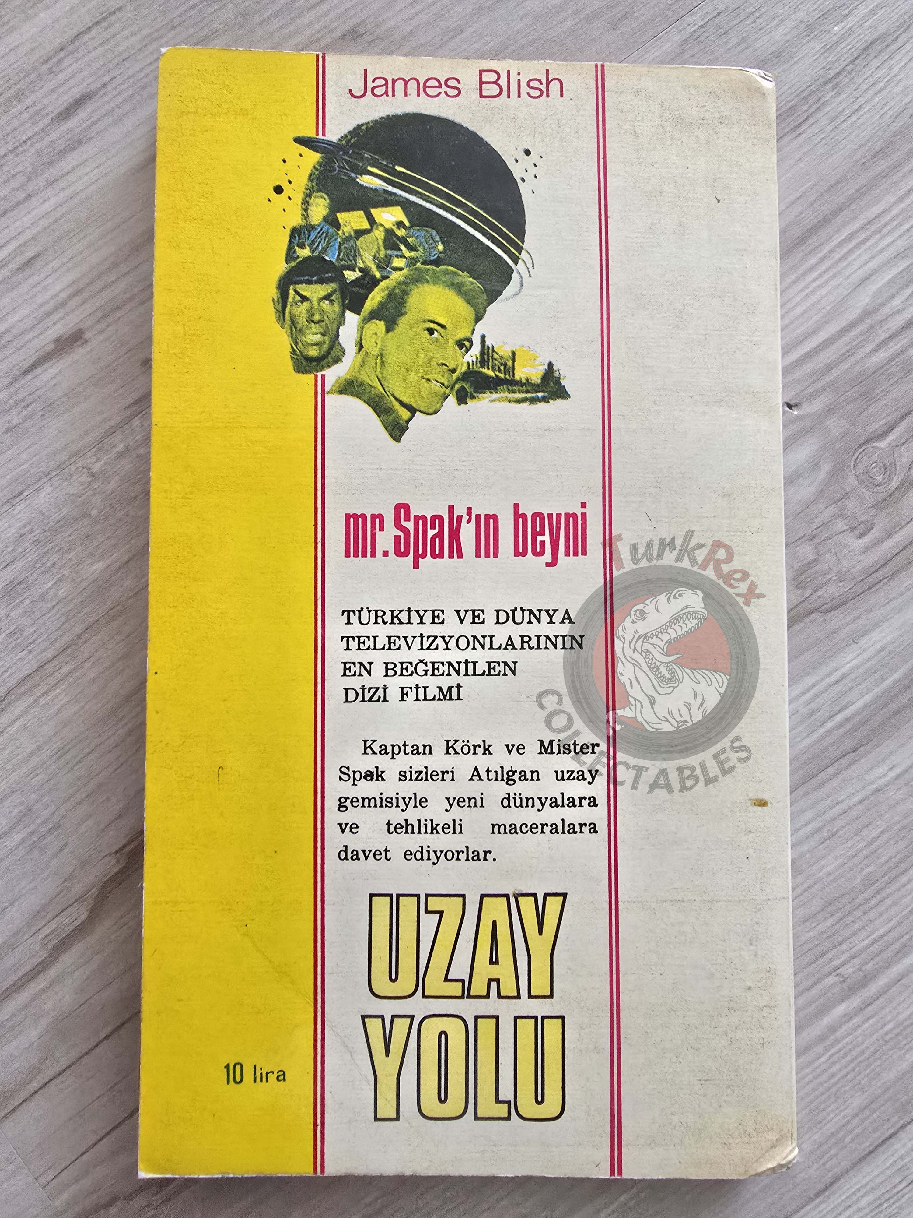 Star Trek 8 – James Blish 1973 1st Turkish Book Turkey