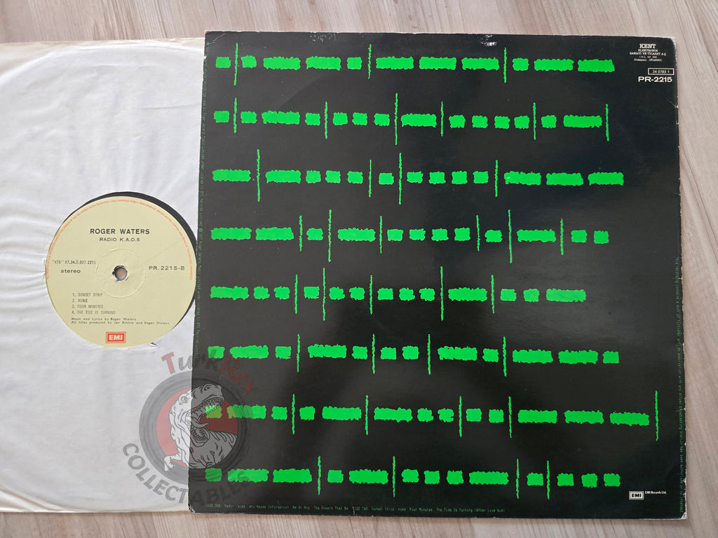 Roger Waters – Radio K.A.O.S. Turkish Pressing Vinyl Turkey Edition
