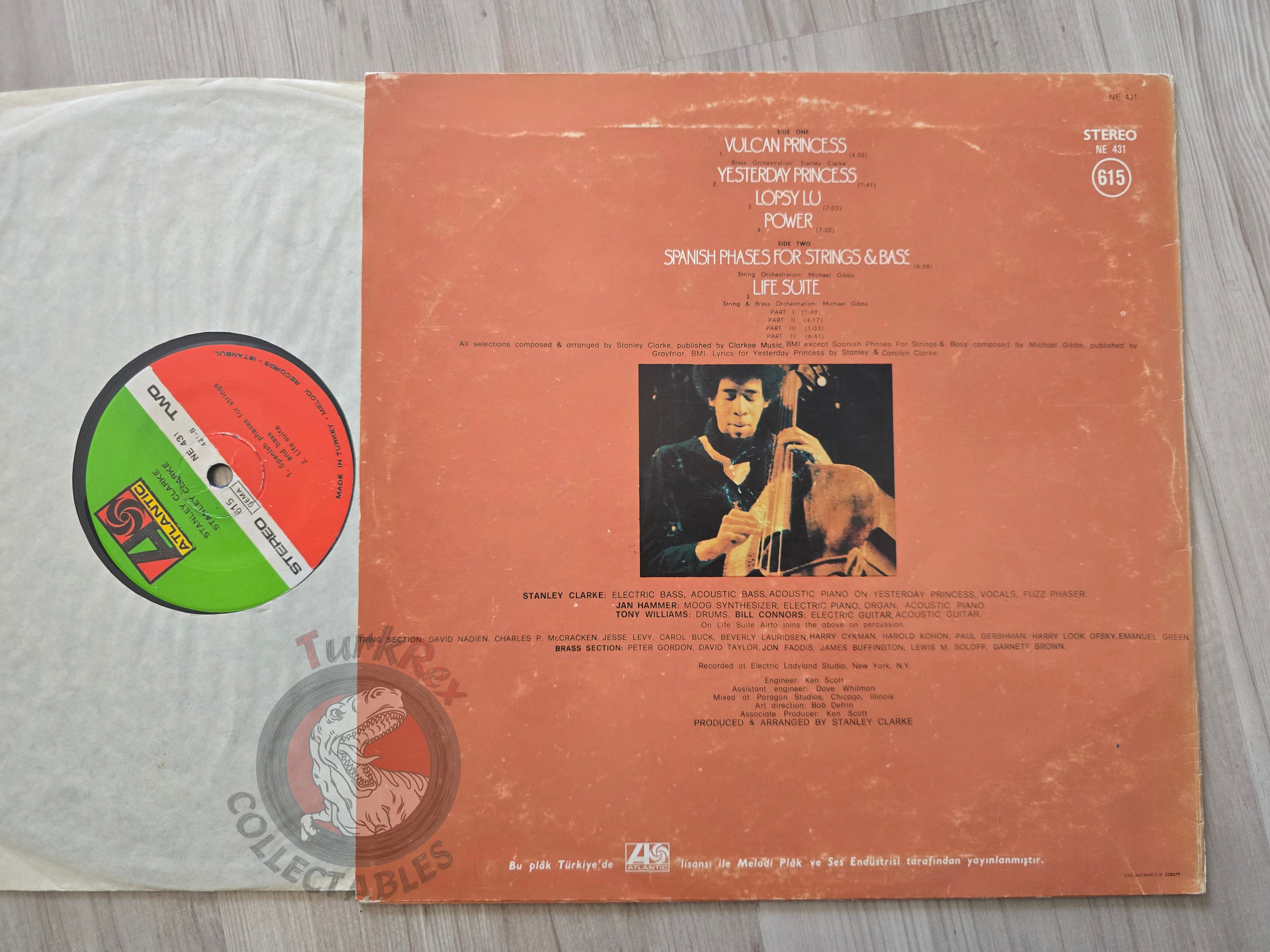 Stanley Clarke – Stanley Clarke Turkish Pressing Vinyl Turkey Edition