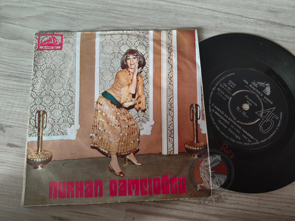 Nurhan Damcıoğlu – Kabağı Da Boynuma Takarım 7" Turkish Pressing Vinyl Turkey Edition