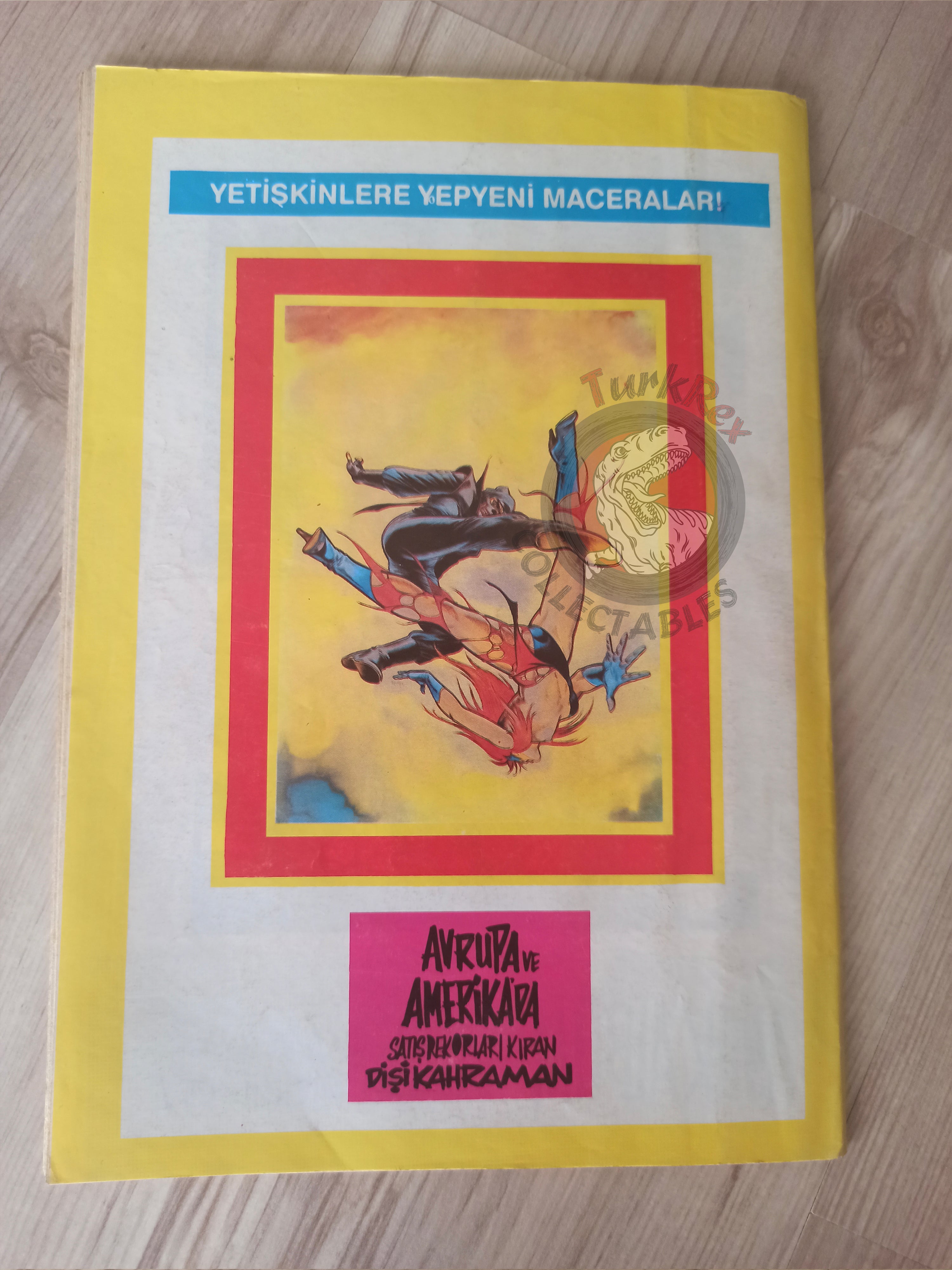 The Punisher #16 1992 Turkish Comic Turkey War Journal #1 Magazine #15