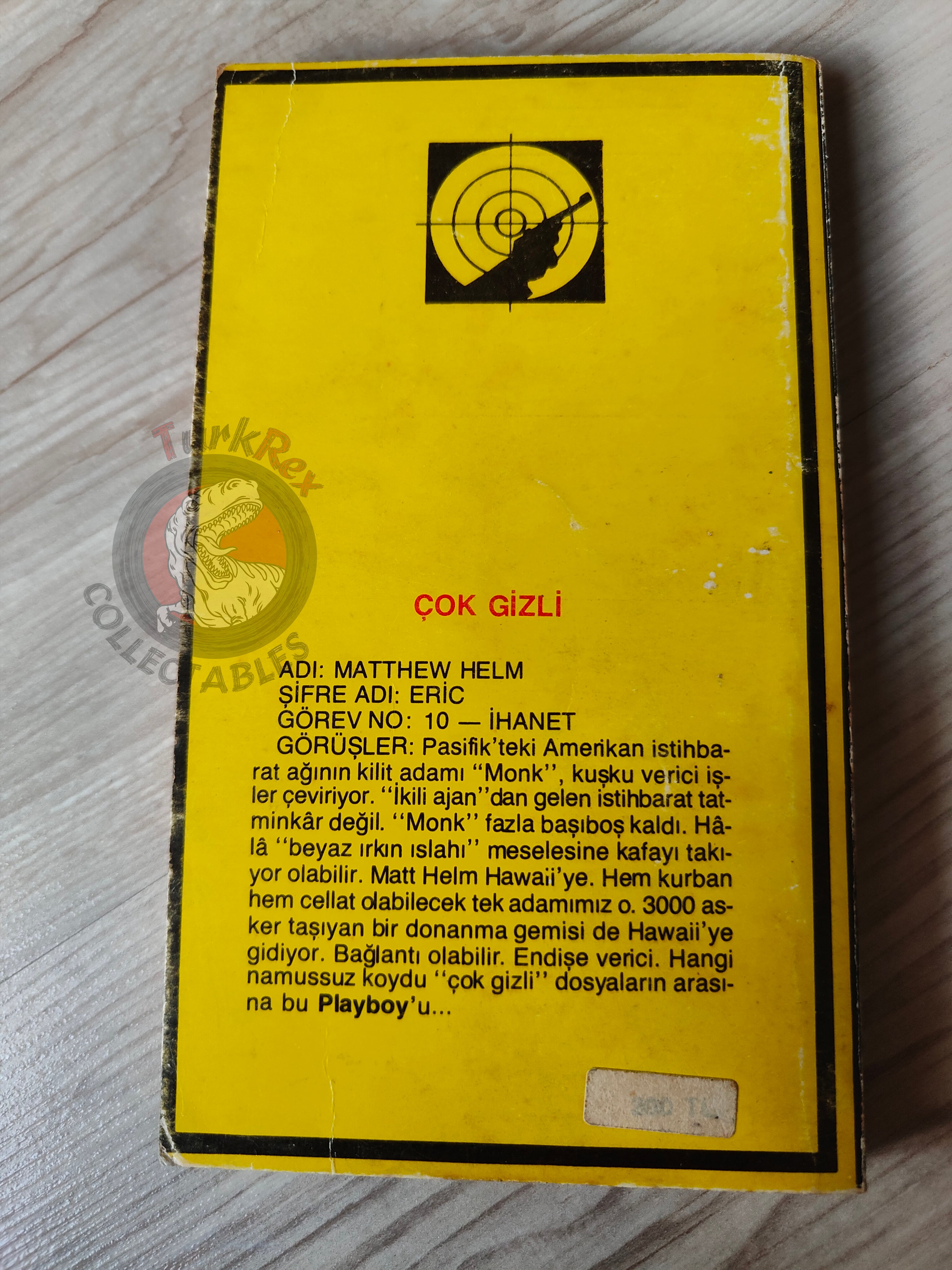 Donald Hamilton – Matt Helm The Betrayers 1984 1st Turkish Book Turkey