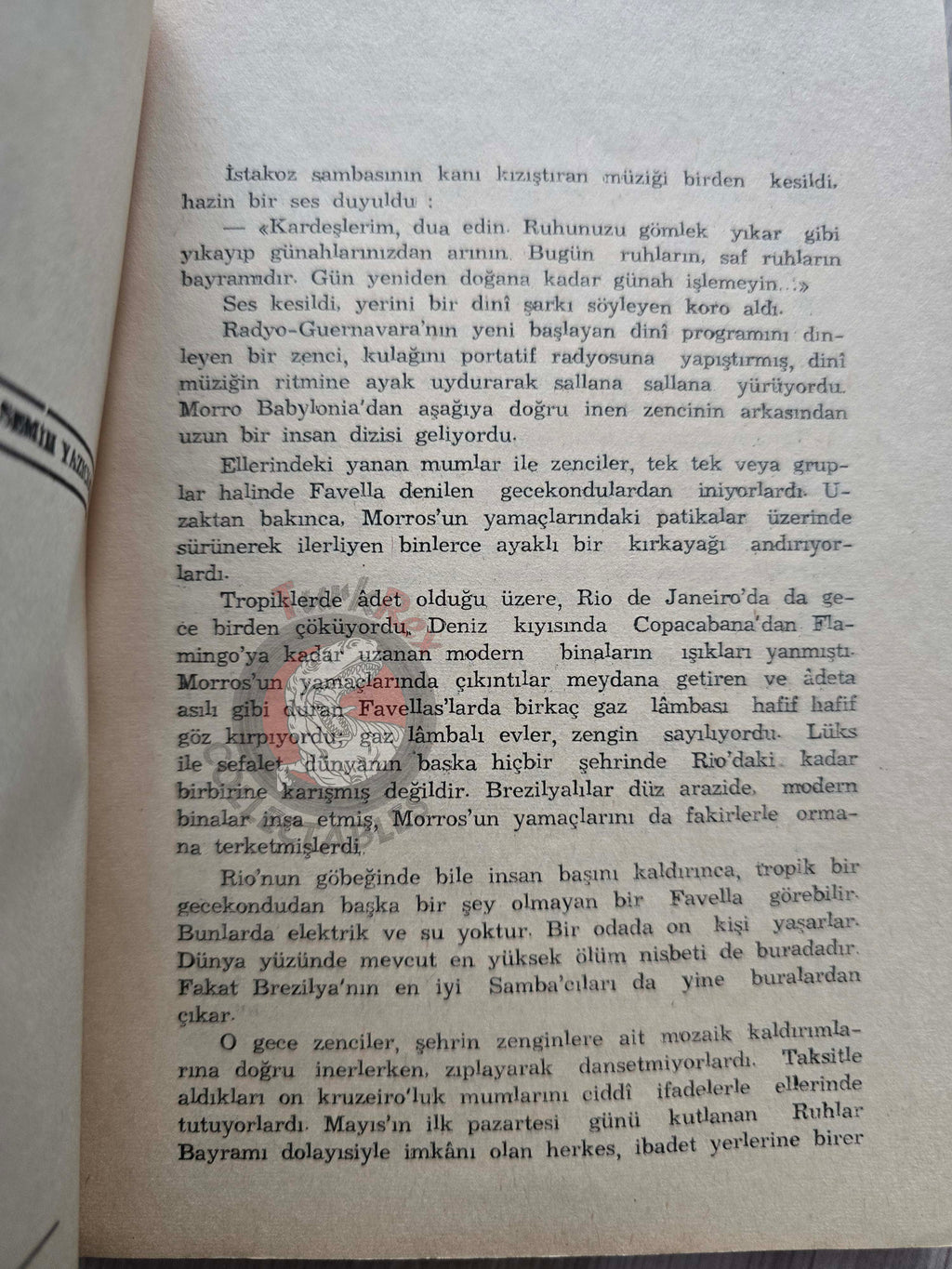 Gerard de Villiers – Samba pour SAS Malko Linge 1966 1st Turkish Book Turkey