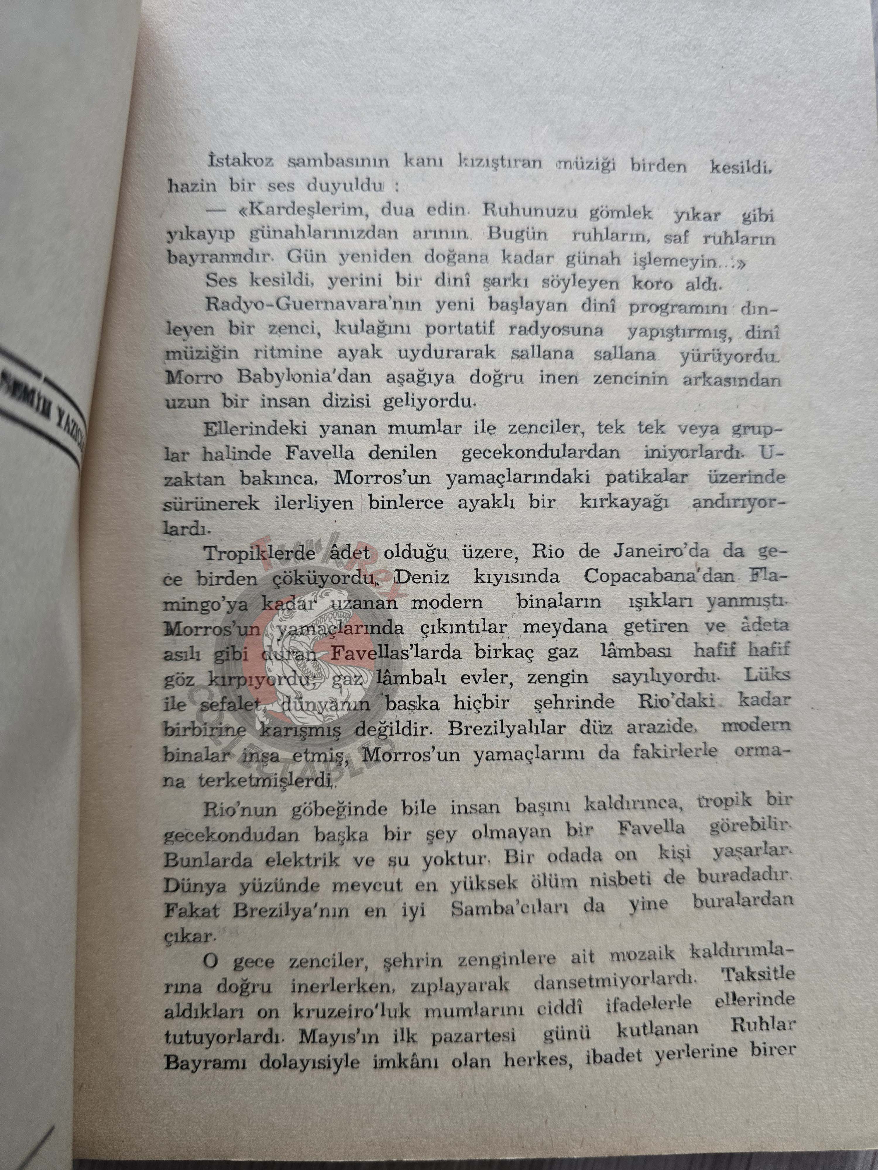 Gerard de Villiers – Samba pour SAS Malko Linge 1966 1st Turkish Book Turkey