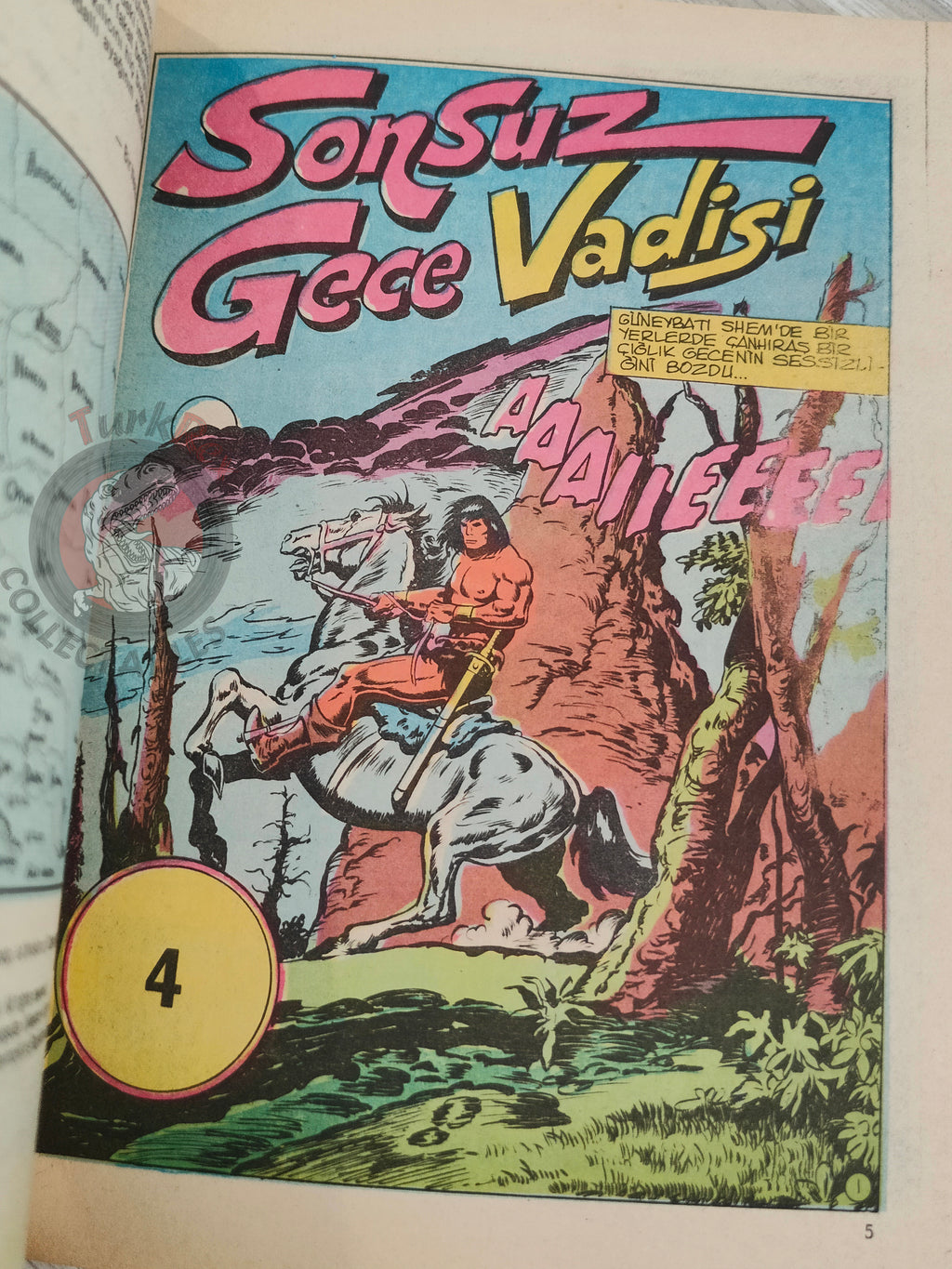 Conan Renkli #4 Turkish Comic Turkey The Savage Sword of #7 CTB #118