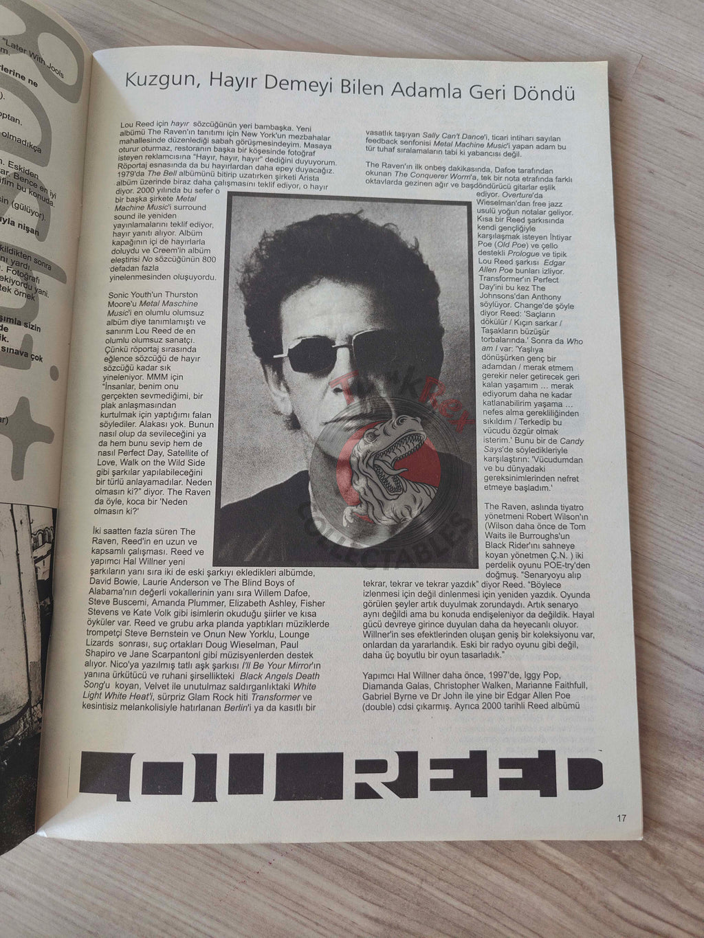Lull 2003 Placebo Turkish Mag Turkey The Cardigans Lou Reed Ryuichi Sakamoto