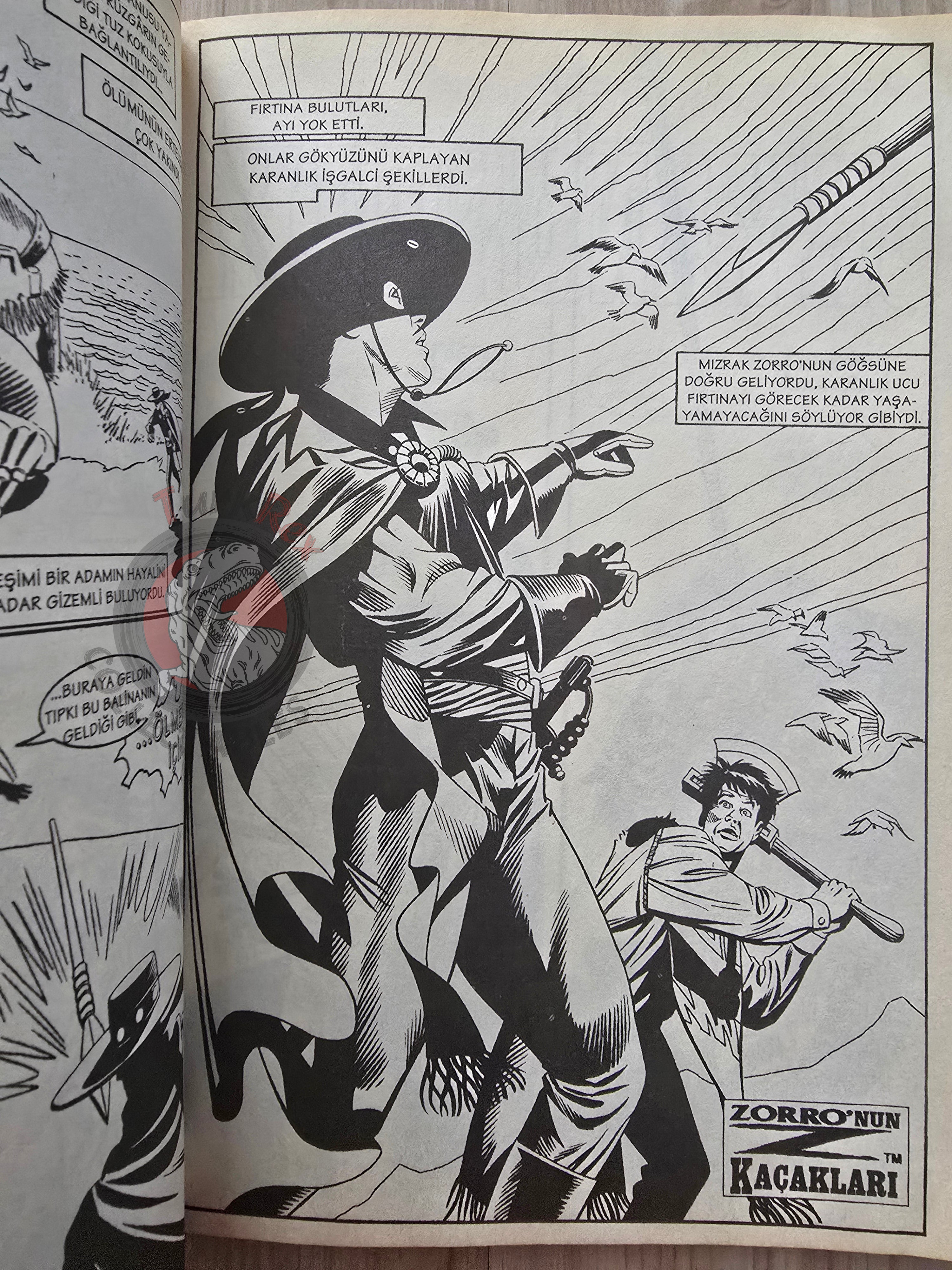 Zorro's Renegades #1 Lady Rawhide Turkish Comic Turkey