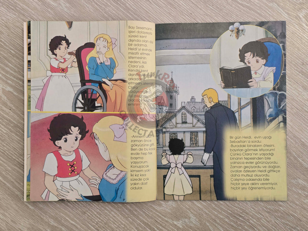 Johanna Spyri – Heidi 2005 Turkish Book Turkey Illustrated