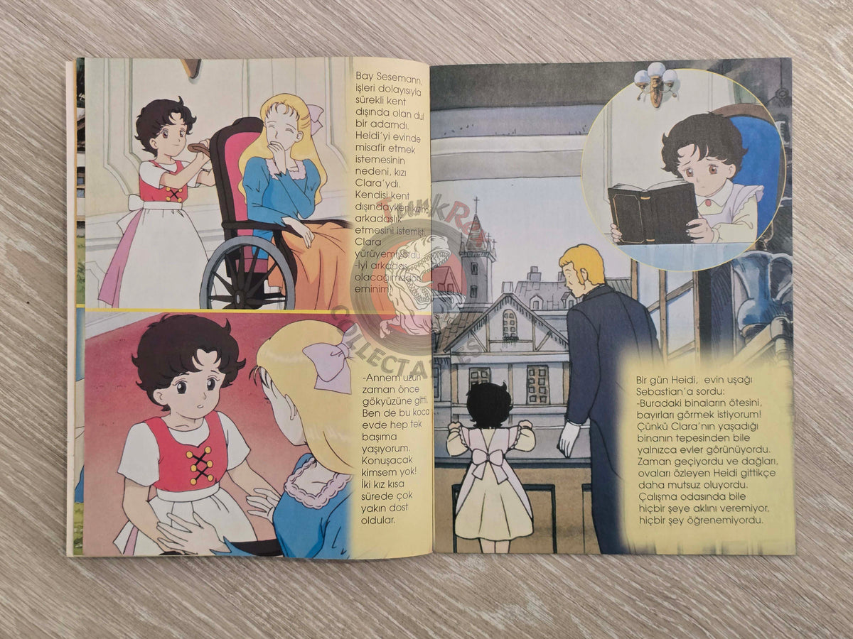Johanna Spyri – Heidi 2005 Turkish Book Turkey Illustrated