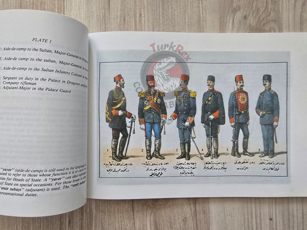 Ottoman Military Organizations and Uniforms 1876–1908 English Turkish Book Turkey