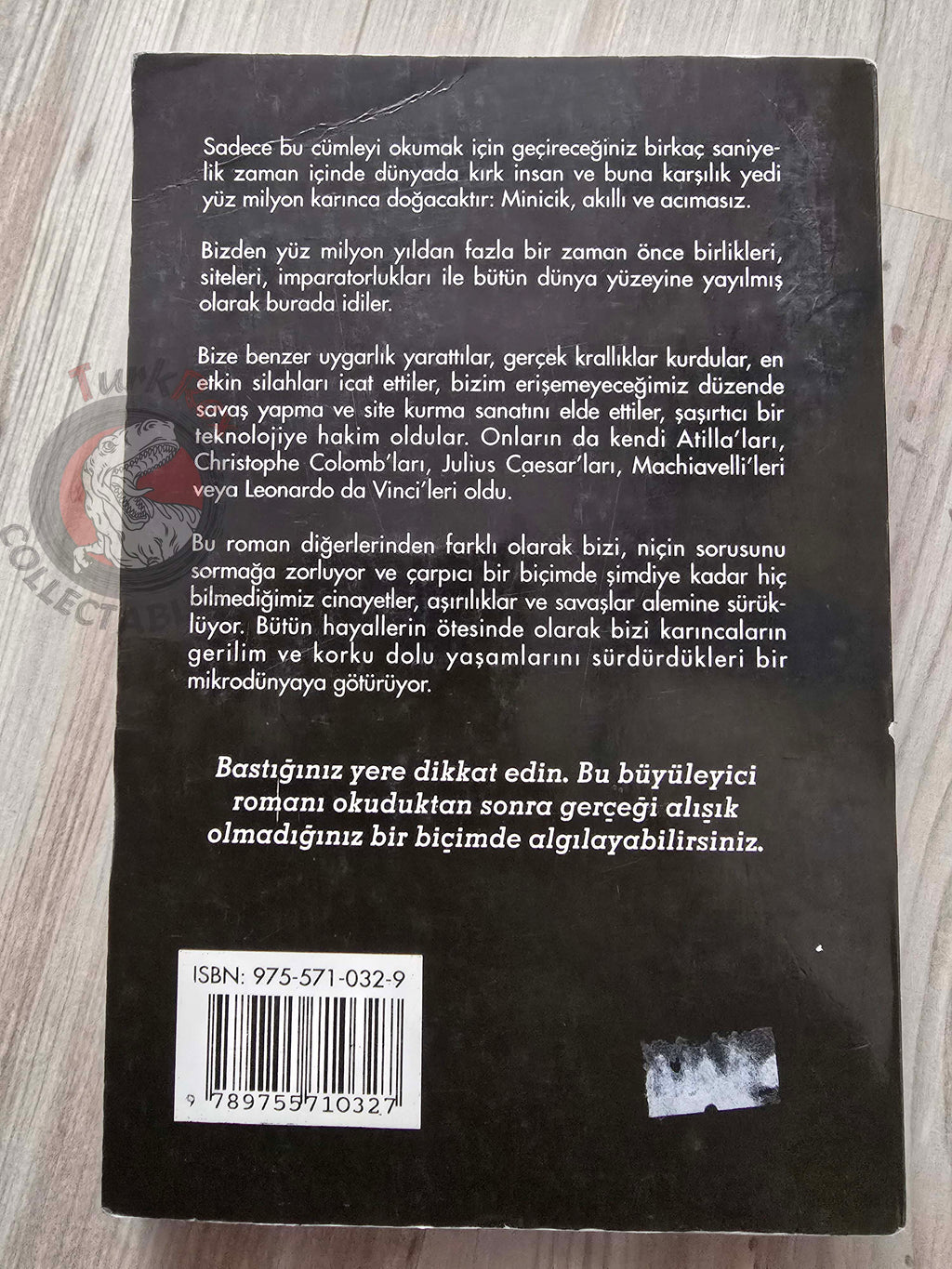 Bernard Werber – Les Fourmis 1995 Turkish Book Turkey