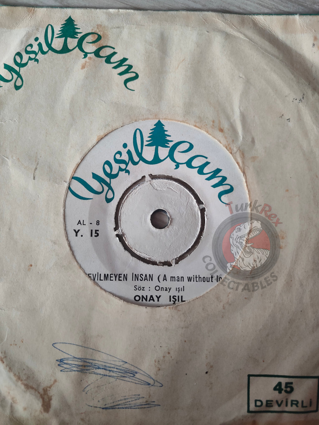 Onay Işıl – Tebrik Ederim (Congratulations) 7" Turkish Pressing Vinyl Turkey Edition