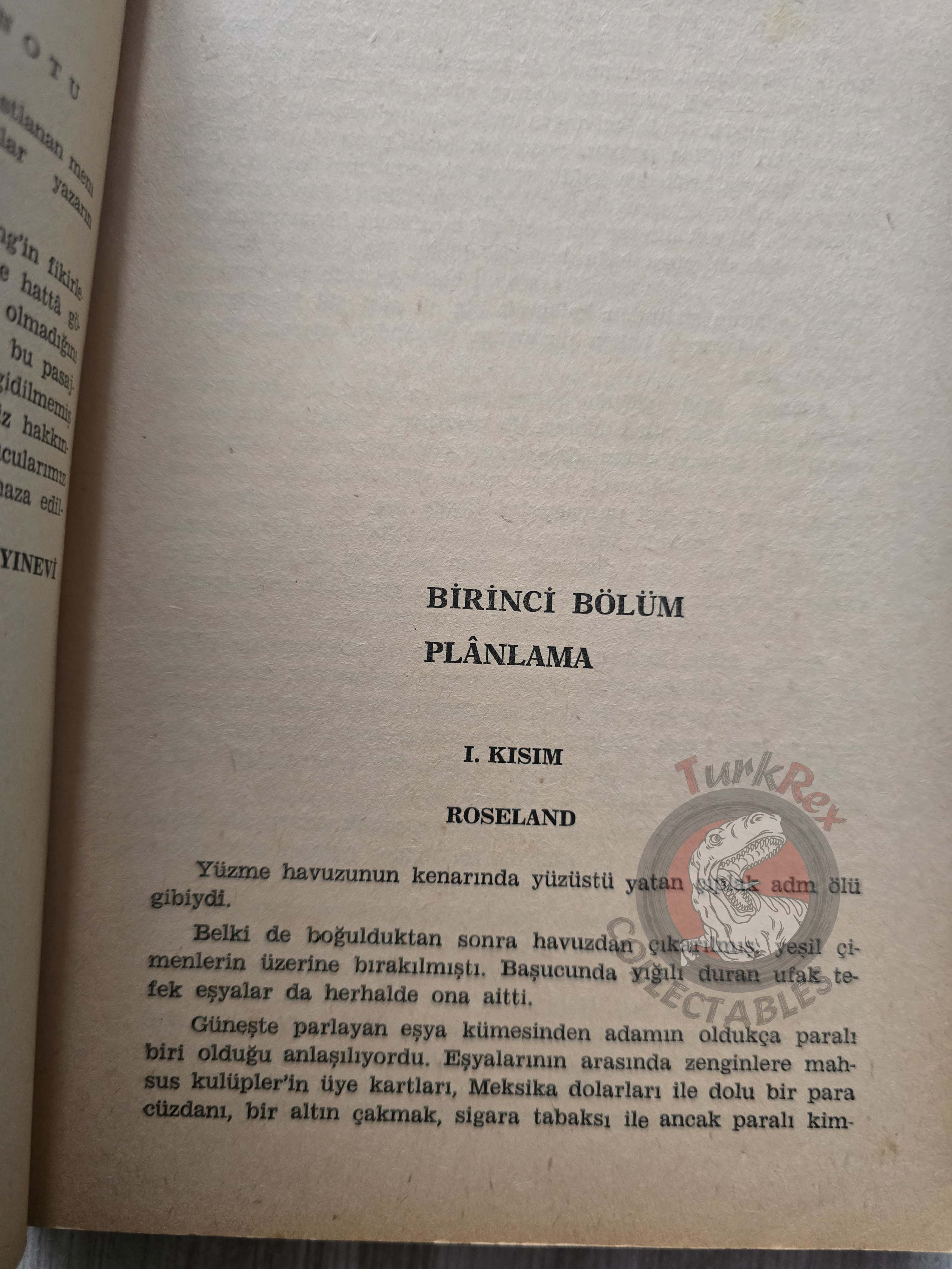 James Bond - From Russia With Love 1965 1st Turkish Book Turkey Ian Fleming