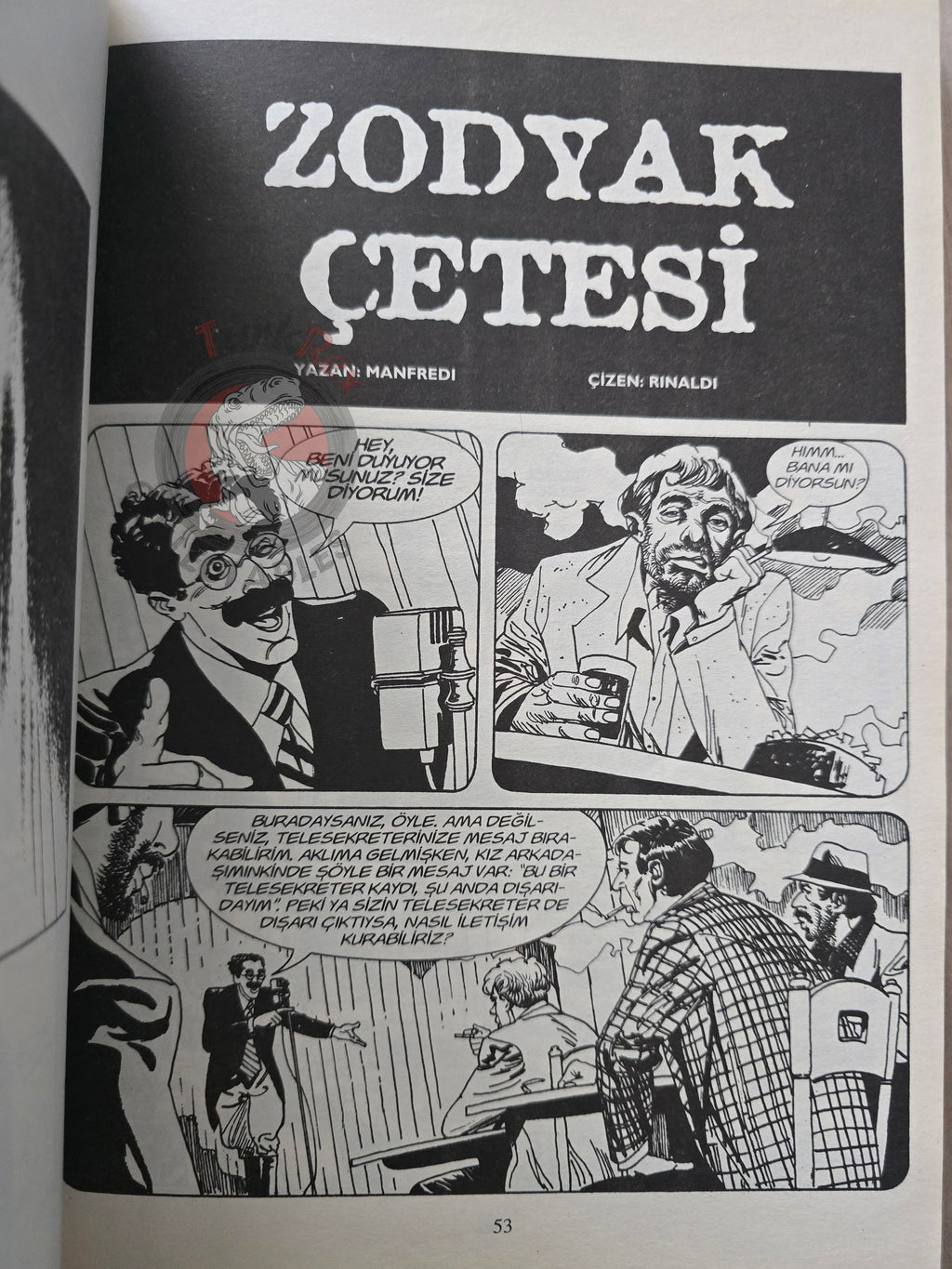 Dylan Dog Gigante #8 2006 Turkish Comic Turkey La banda dello zodiaco
