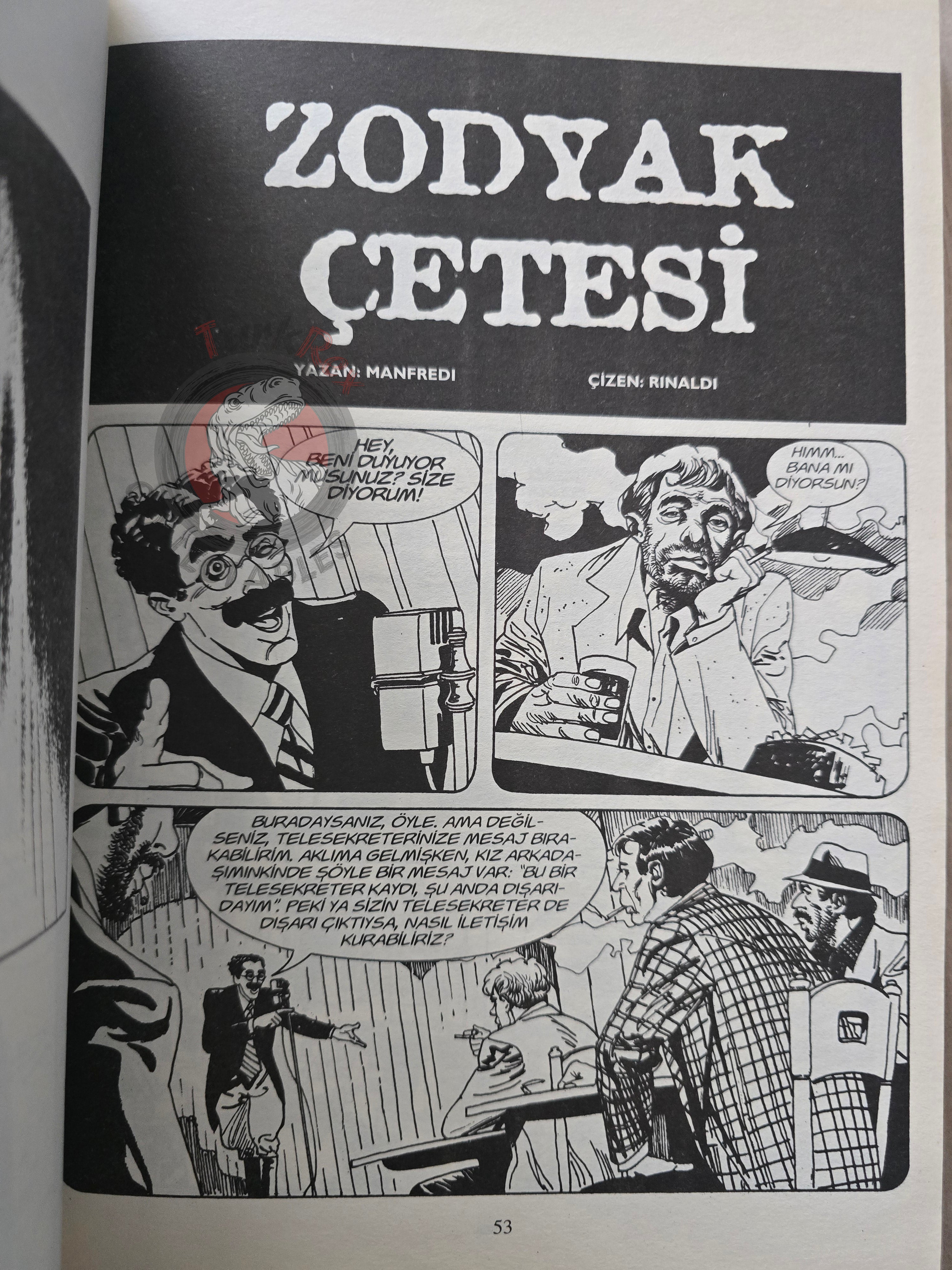 Dylan Dog Gigante #8 2006 Turkish Comic Turkey La banda dello zodiaco
