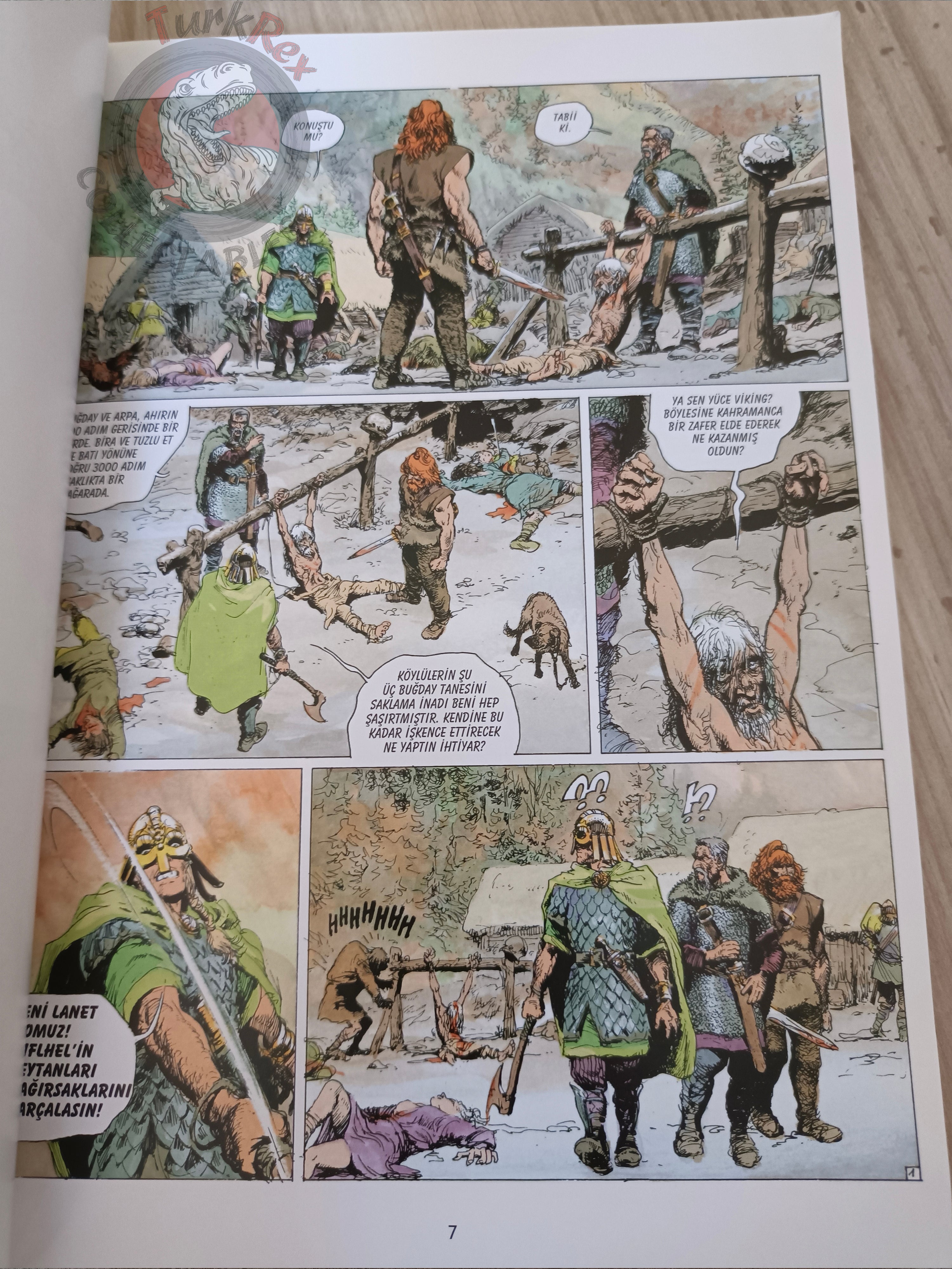 Thorgal Vol #4 La Gardienne des clés Turkish Comic Turkey #16 #17 #18