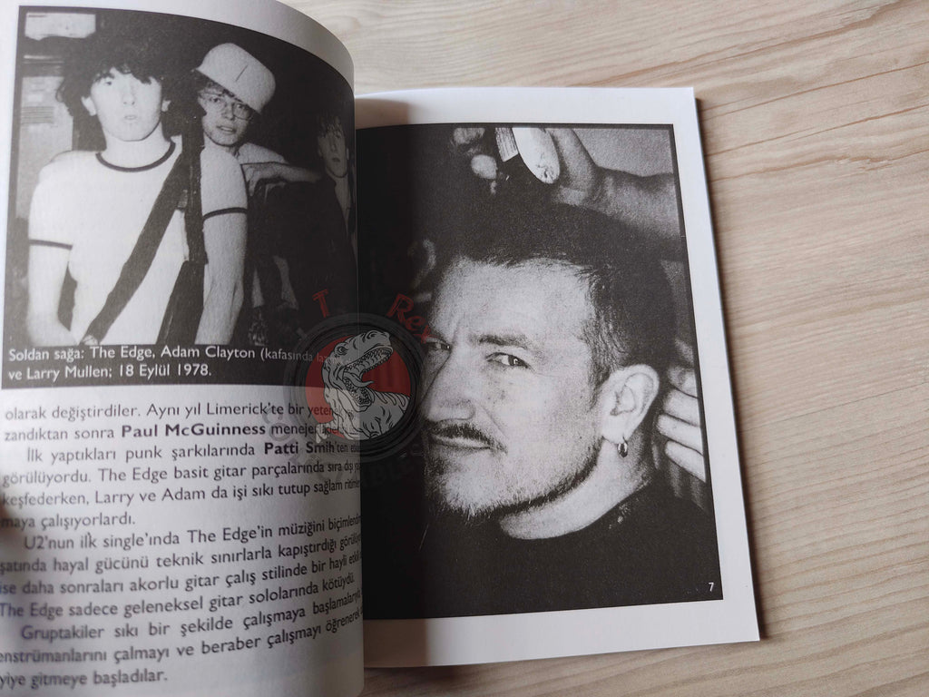U2 Biography Book 1997 1st by Turkish Writer Book Turkey