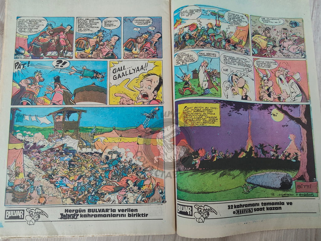 Asterix – Obelix and Co 1986 Turkish Edition Comic Turkey