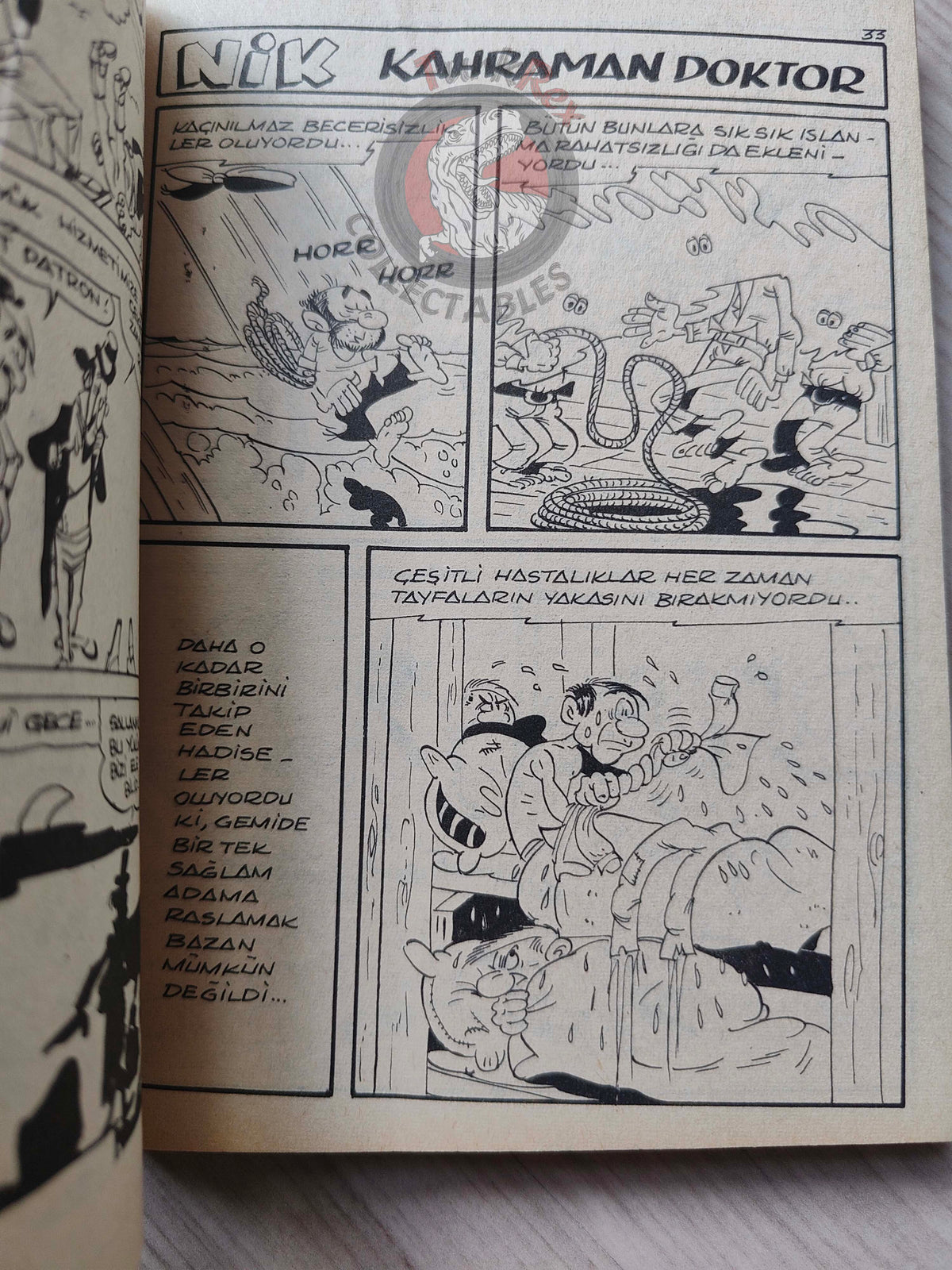 Lucky Luke #5 L’Elixir du Docteur Doxey 1972 Turkish Comic Turkey Le Vieux Nick Boule et Bill