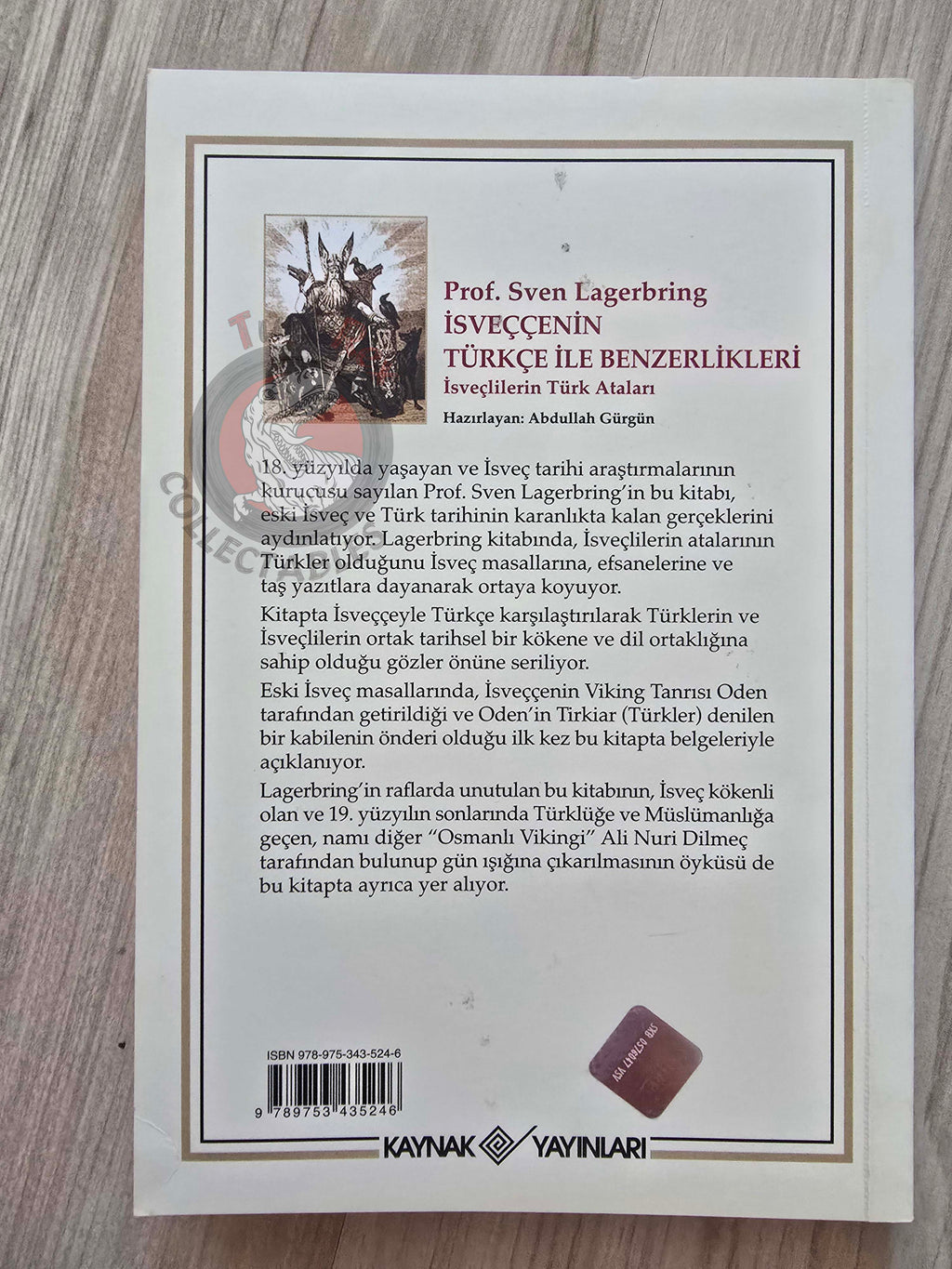 Sven Lagerbring – Similarities of Swedish with Turkish 2010 Turkish Book Turkey