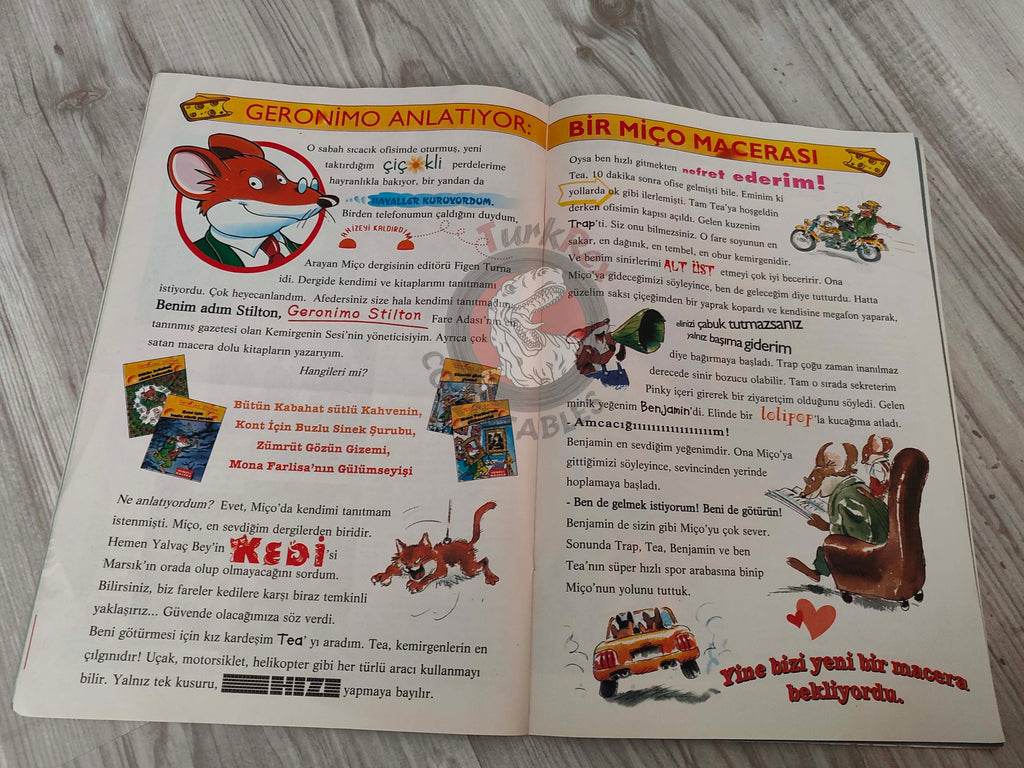 Miço #116 L’Élève Ducobu Turkish Comic Turkey 2004 Les Zappeurs  Mirabelle