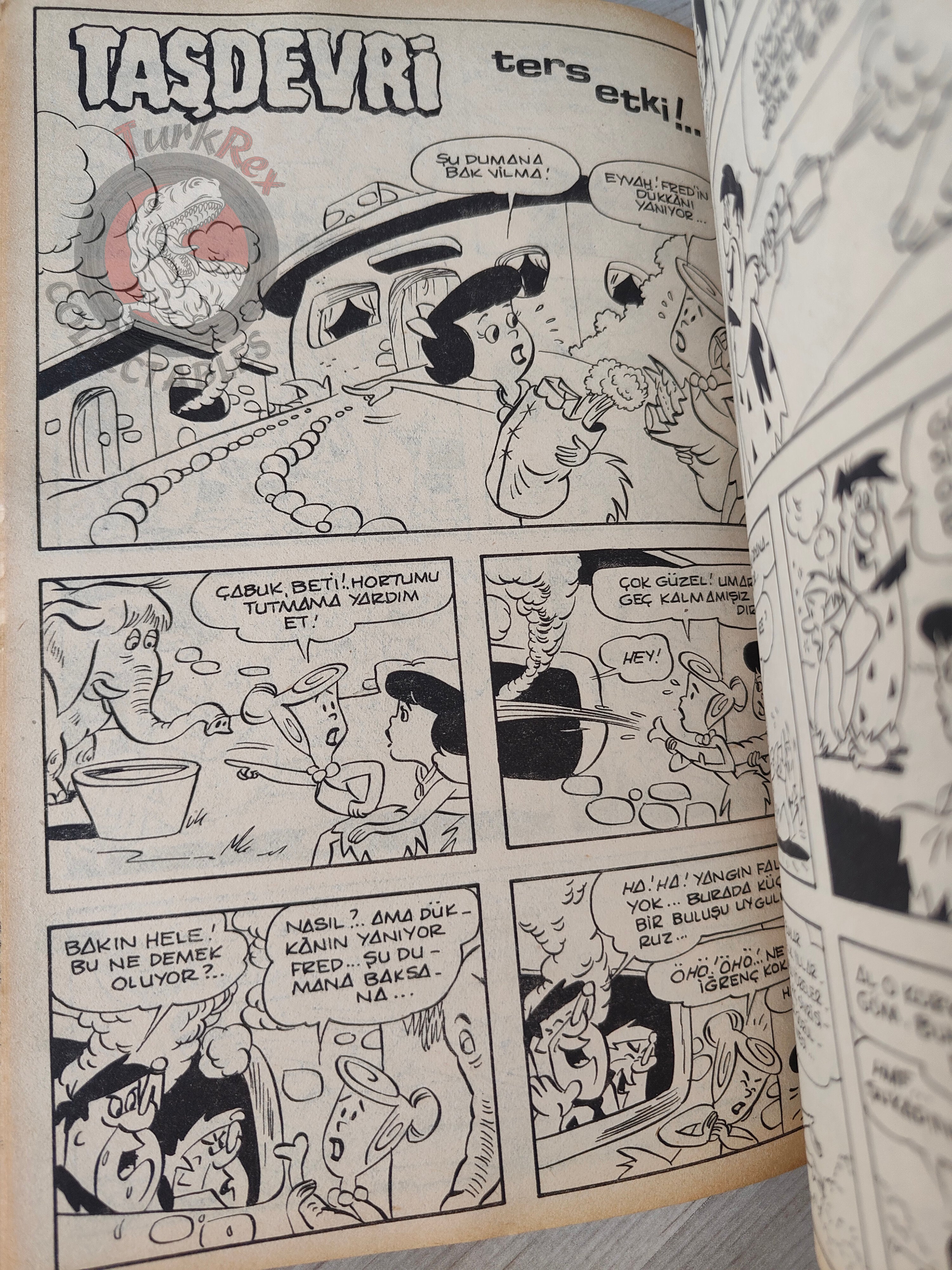 The Flintstones –  Altın Seri #11 80s Turkish Comic Turkey
