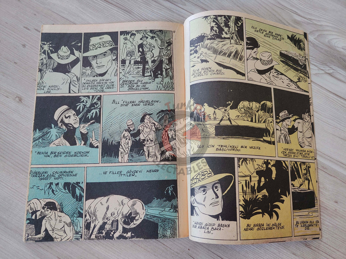 Tarzan Vakvak Özel #4 1957 Turkish Comic Turkey