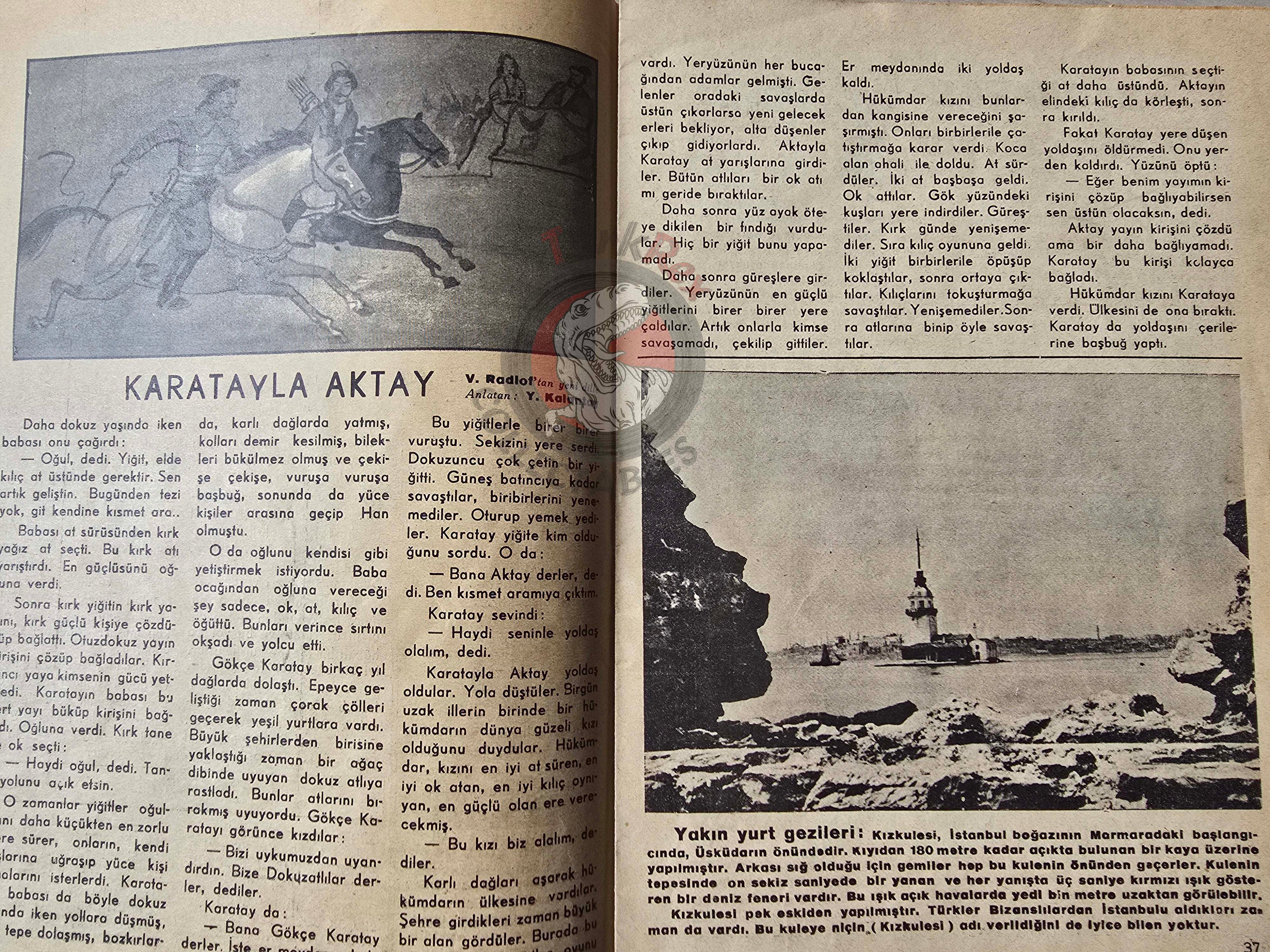 Yavrutürk #133 Atatürk Memorial Death 1938 Turkish Comic Mag Turkey Snow White