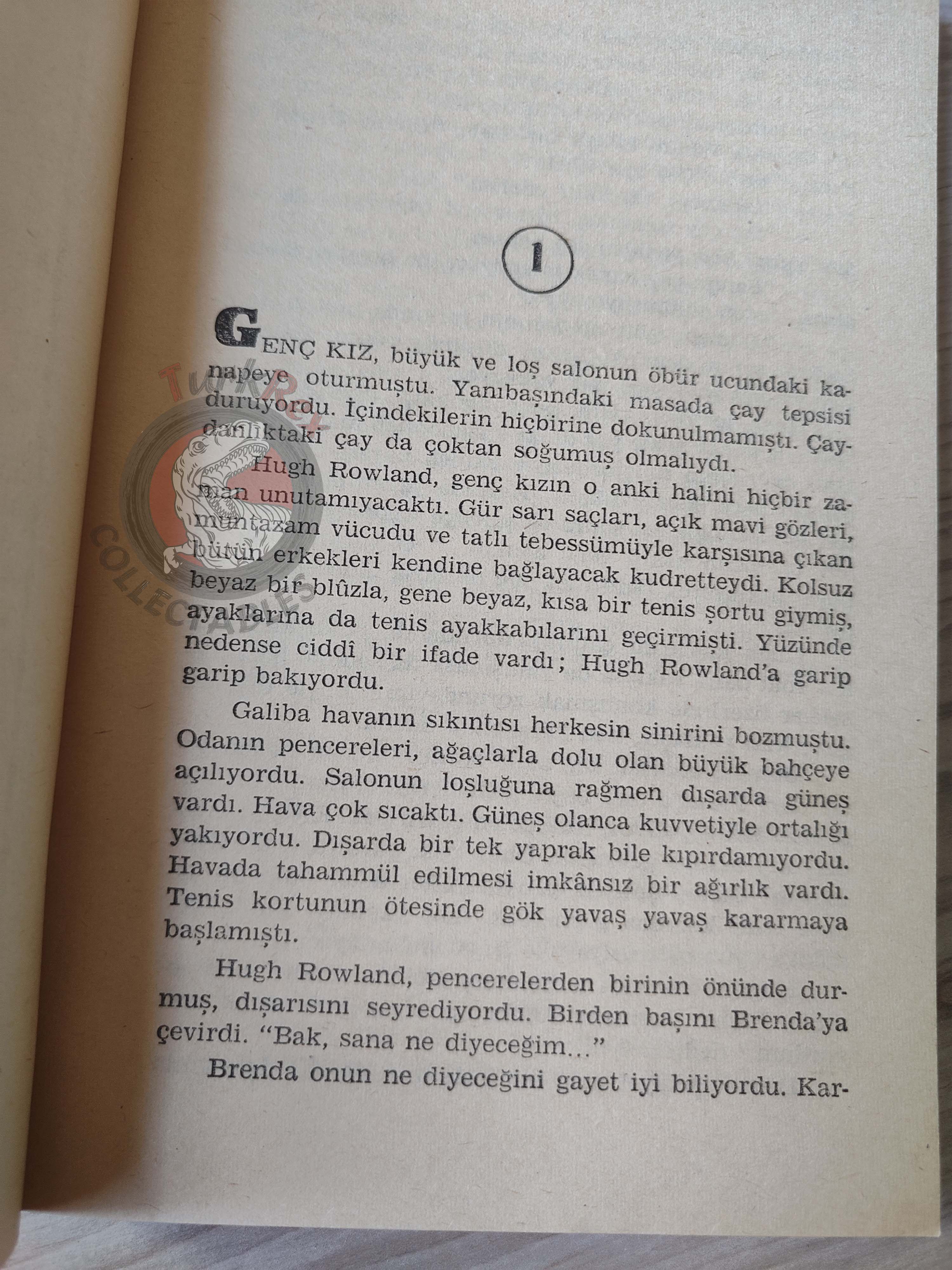 John Dickson Carr – The Problem of the Wire Cage 1963 1st Turkish Book Turkey