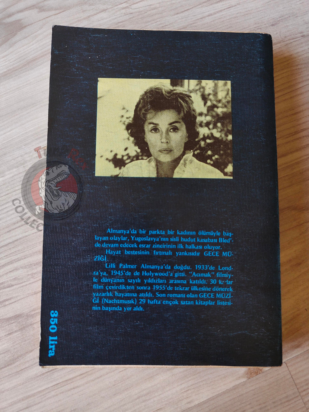 Lilli Palmer – Nachtmusik 1982 Turkish Book Turkey