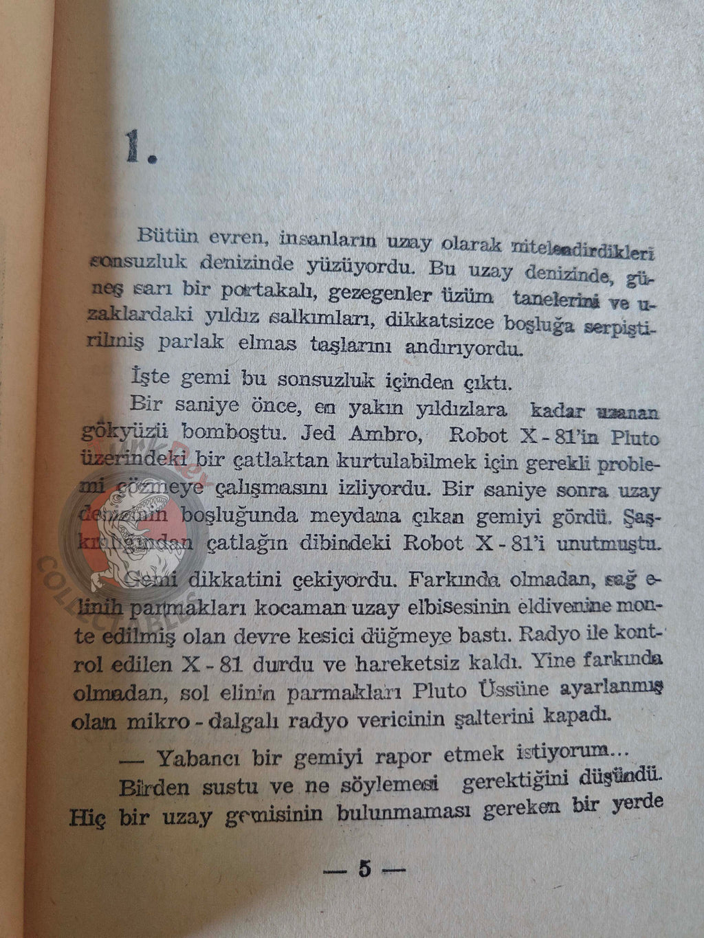 Robert Moore Williams – Conquest of the Space Sea 1971 1st Turkish Book Turkey