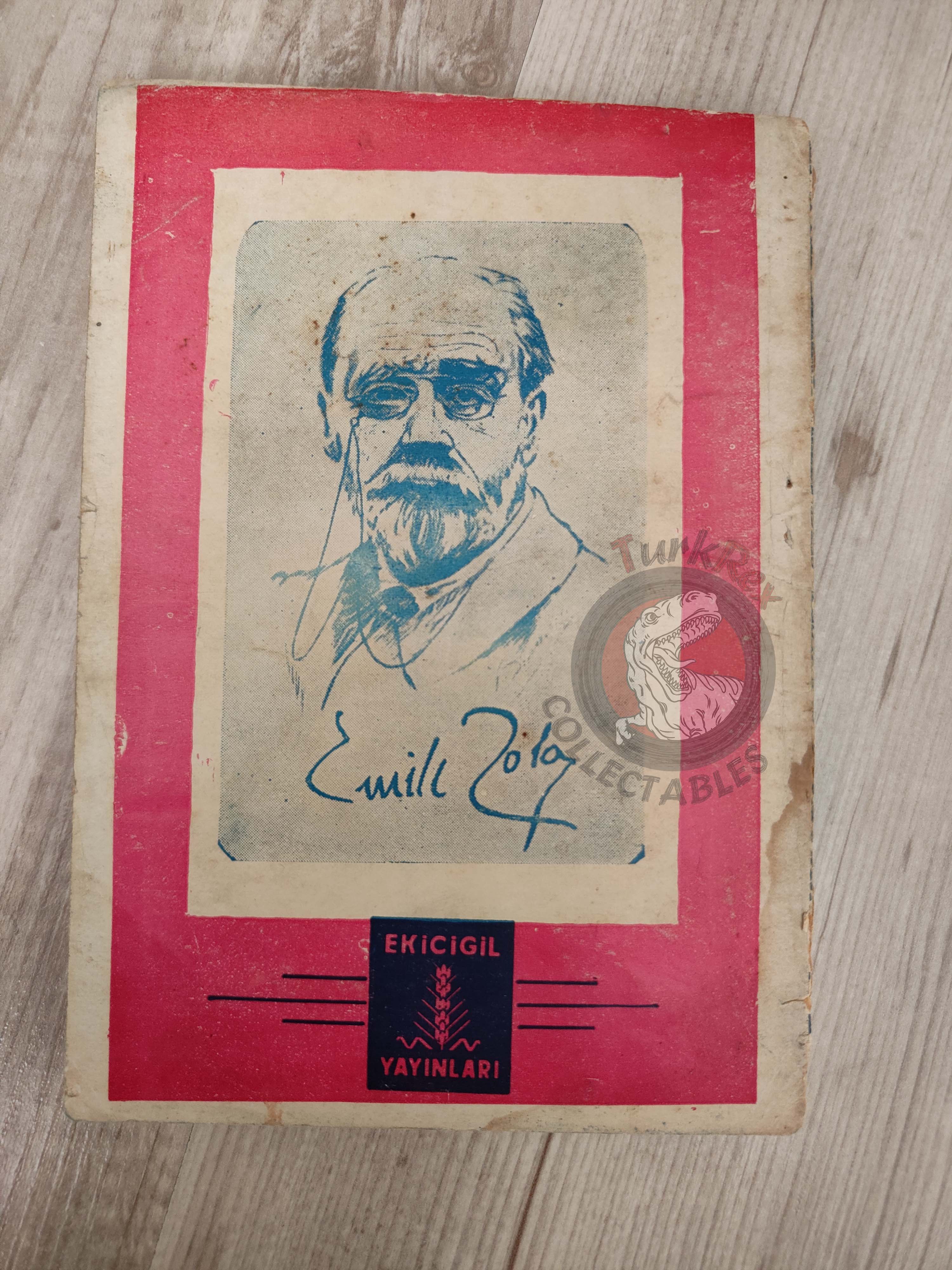 Émile Zola – The Dream 1955 1st Turkish Book Turkey