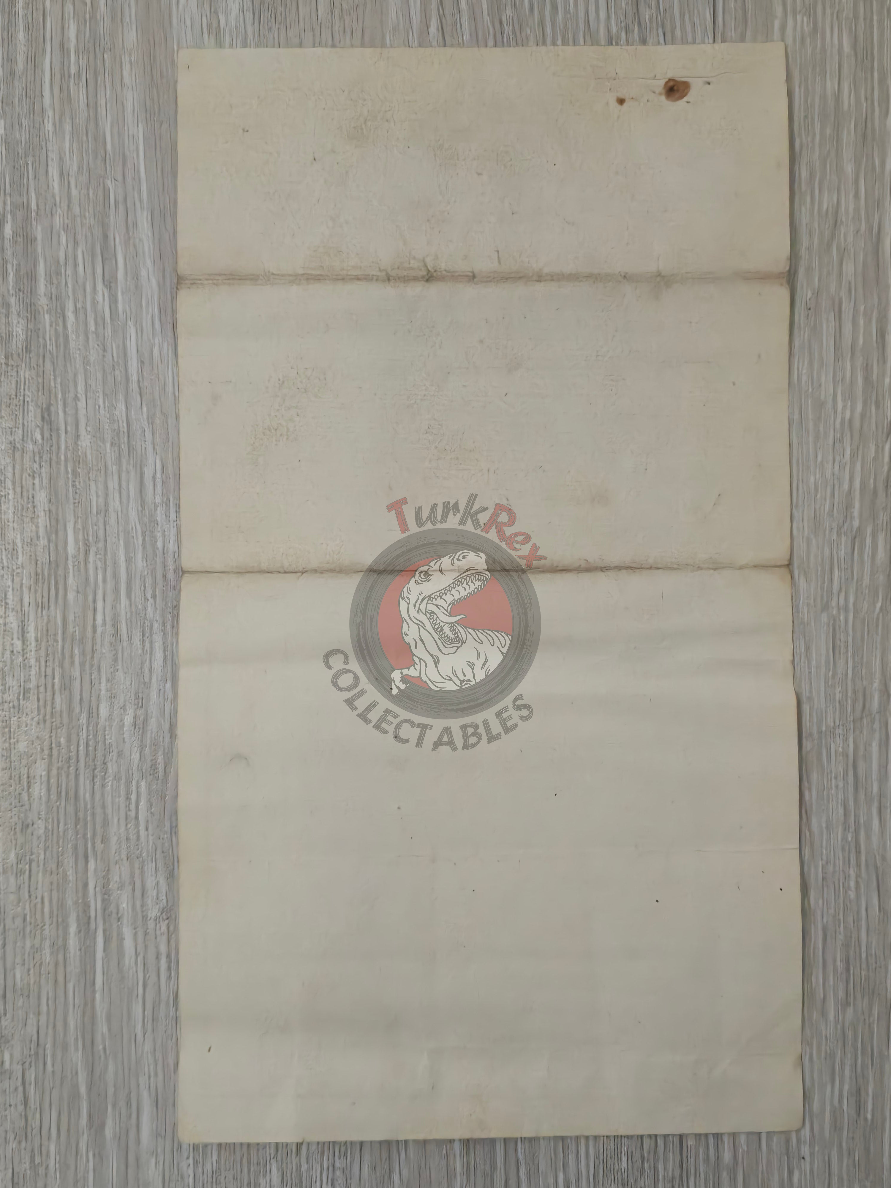 Ottoman 1906 Land Deed Vineyard in Aleppo Sanjak Kilis Title Deed