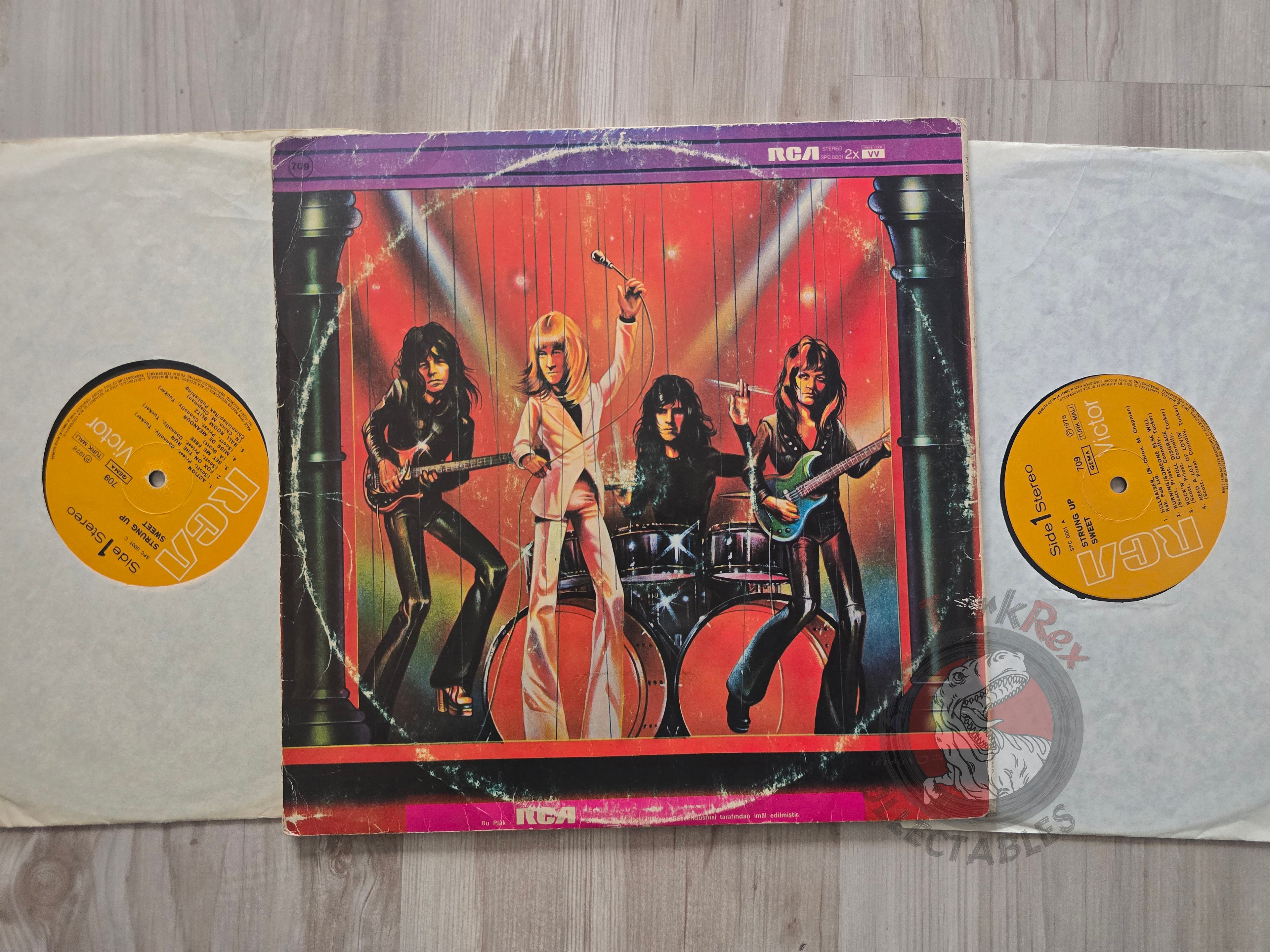 The Sweet – Strung Up Turkish Pressing Vinyl Turkey Edition
