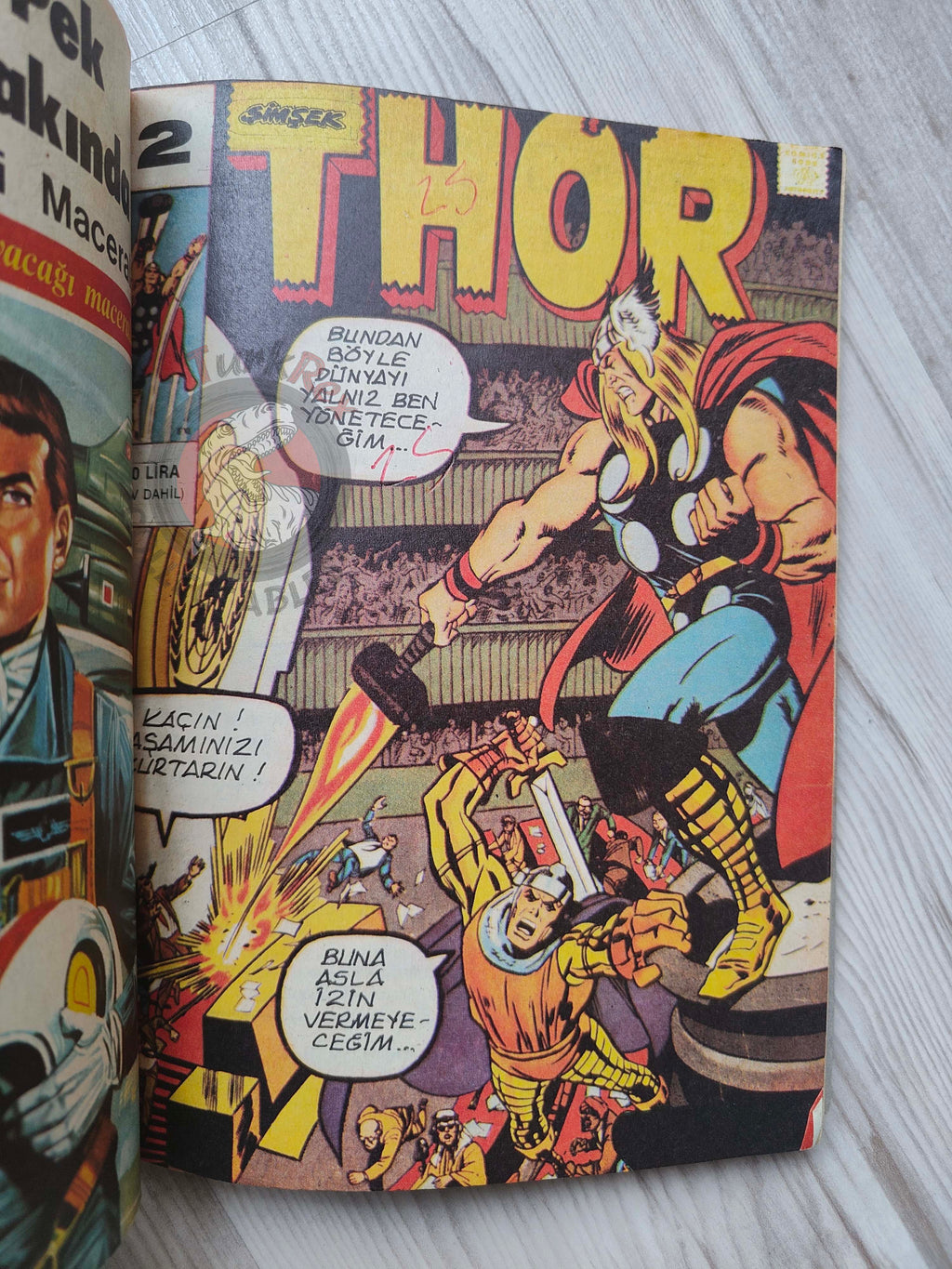 Thor #1 1985 Turkish Comic Turkey The Mighty Thor #178–182 Dr. Doom