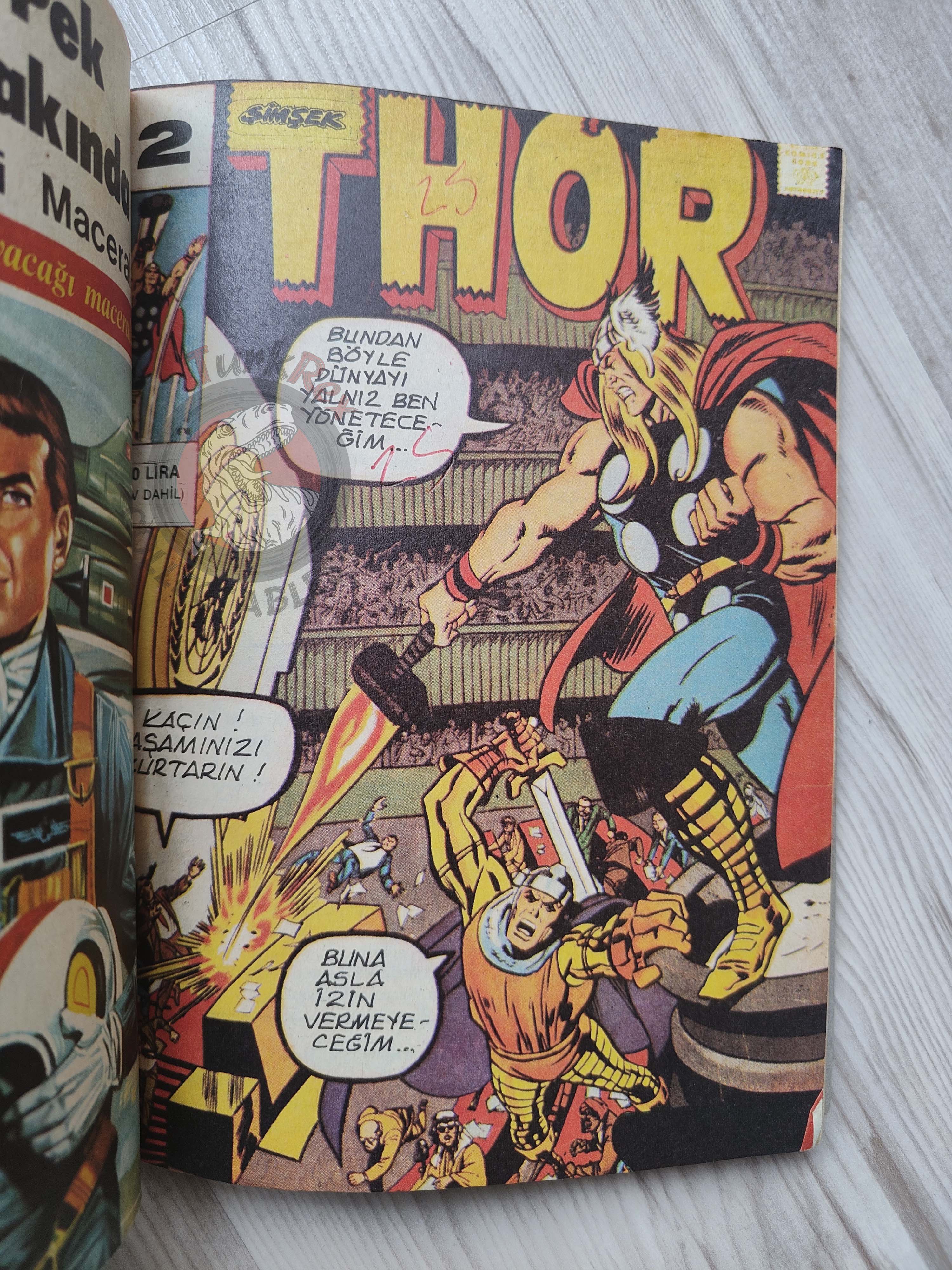 Thor #1 1985 Turkish Comic Turkey The Mighty Thor #178–182 Dr. Doom