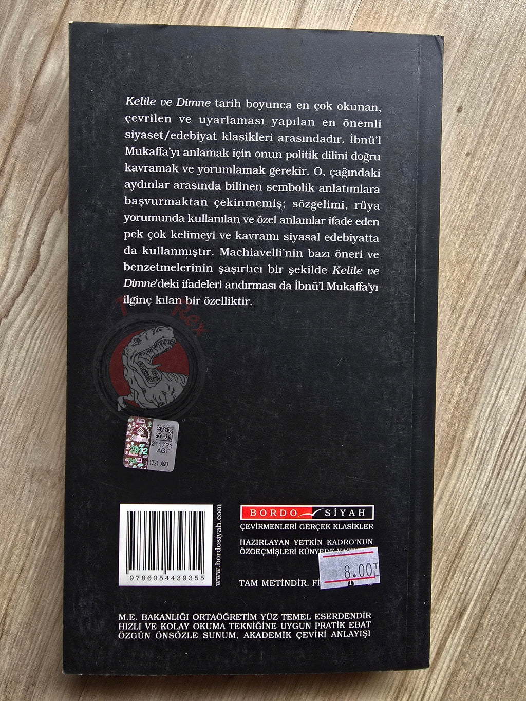 Beydeba – Kalila and Dimna 2012 Turkish Book Turkey Fables