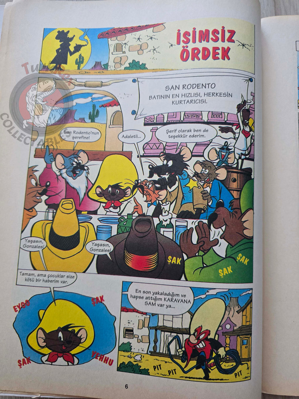 Sylvester Tweety Looney Tunes 1999 Turkish Comic Turkey Warner Bros
