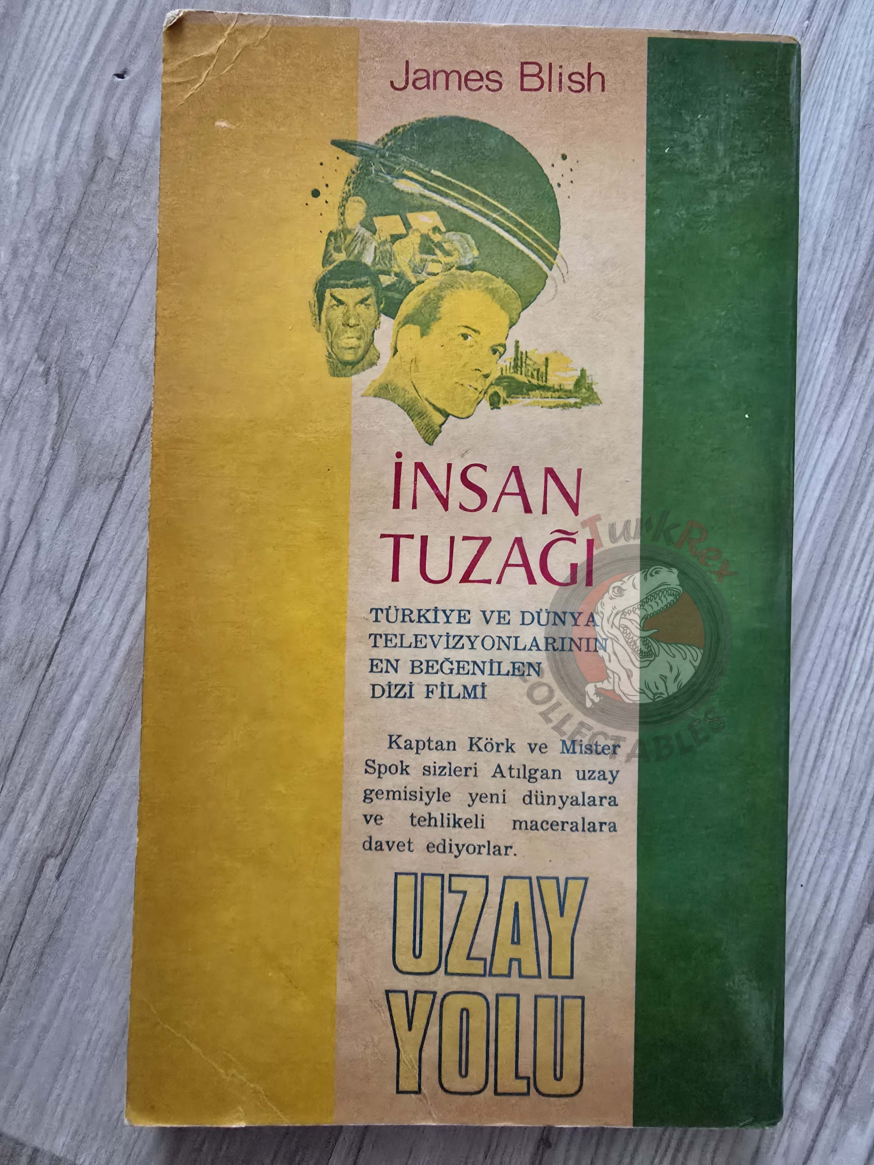 Star Trek 4 – James Blish 1973 1st Turkish Book Turkey