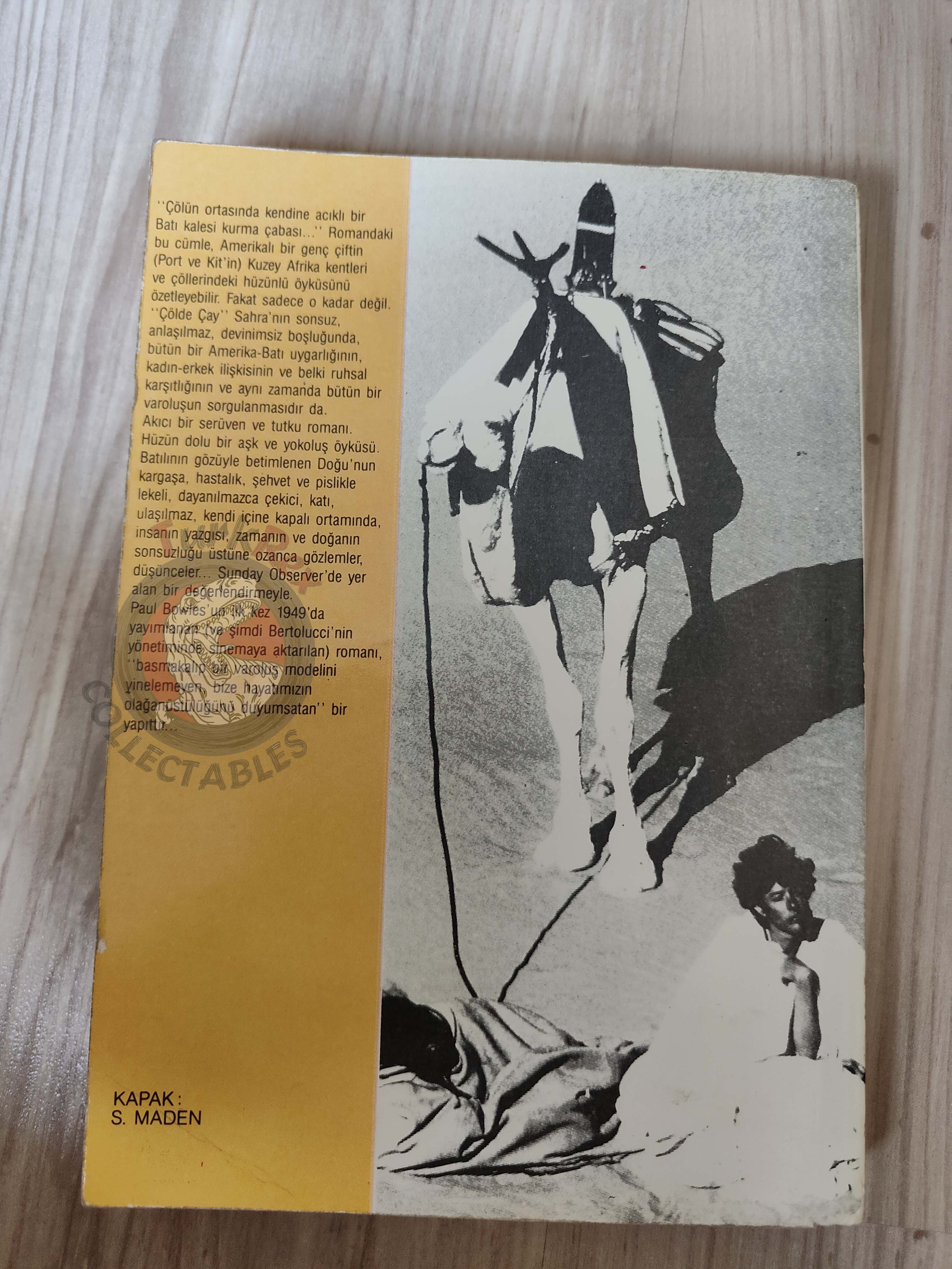 Paul Bowles – The Sheltering Sky 1991 1st Turkish Book Turkey