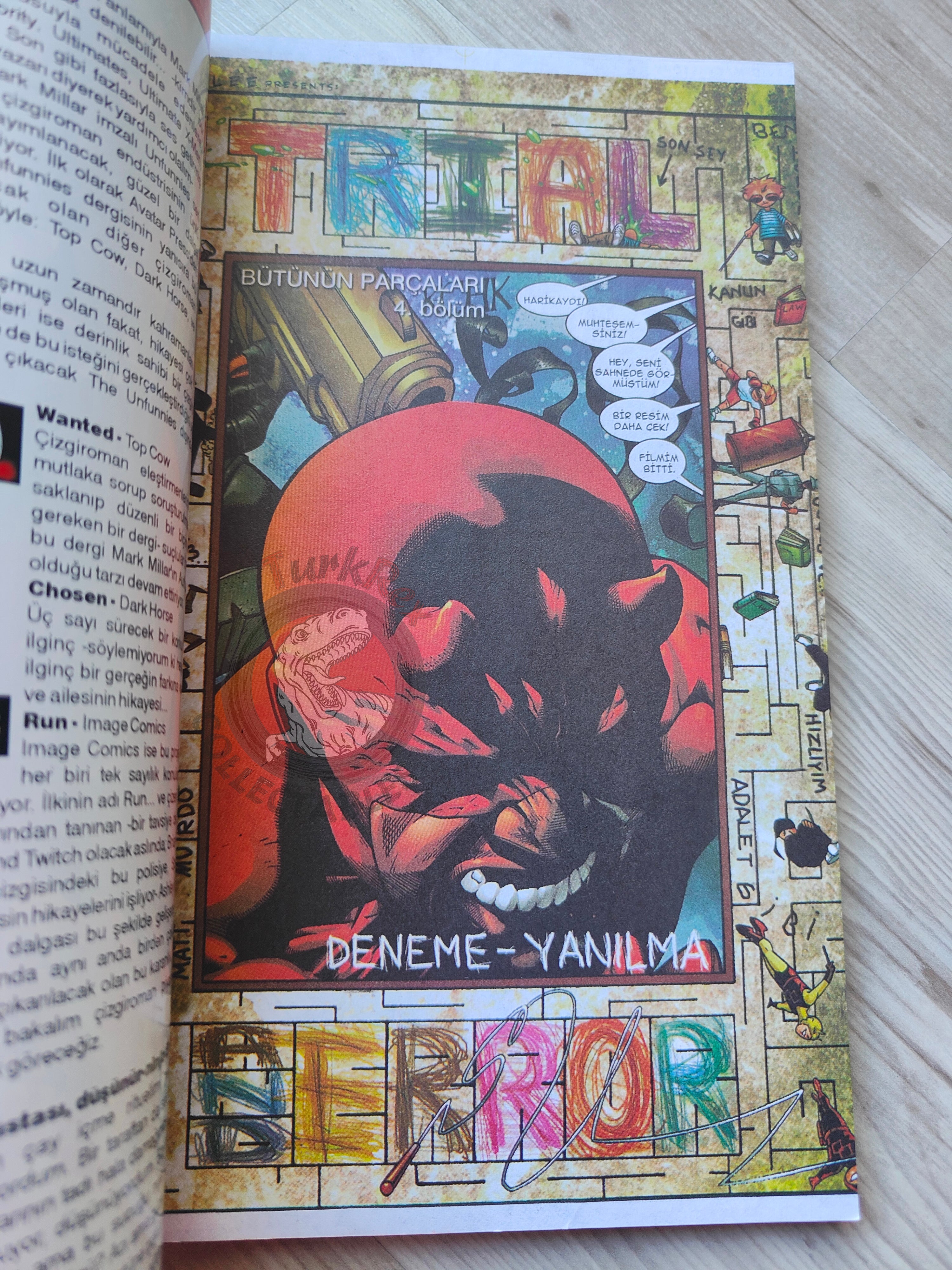 Daredevil Volume #3 Turkish Comic Turkey Marvel Knights #13–19