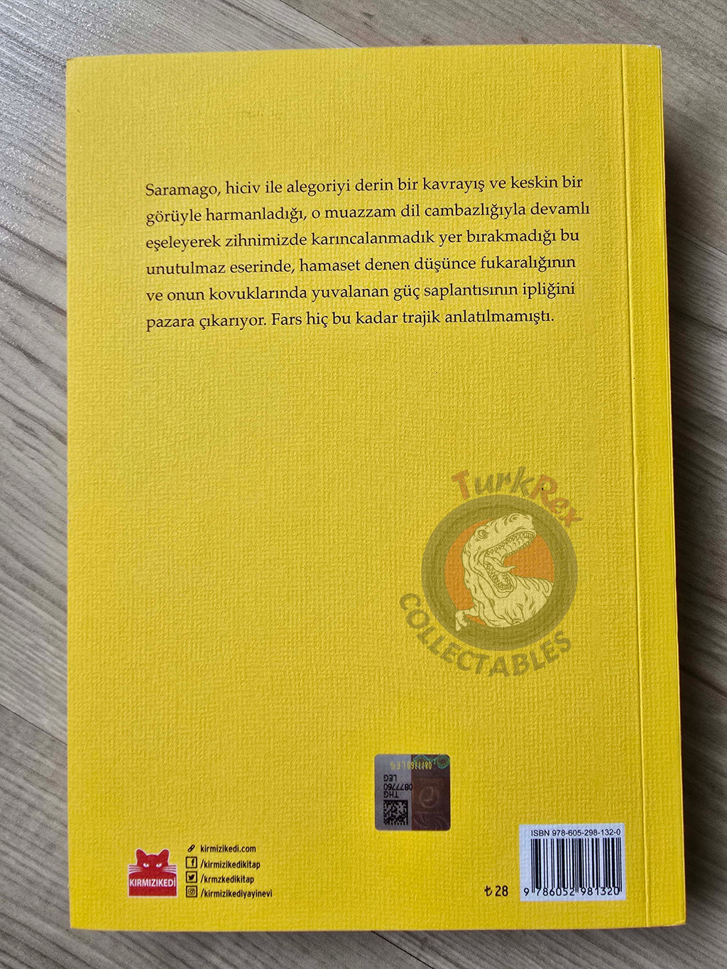 José Saramago – Seeing 2018 Turkish Book Turkey